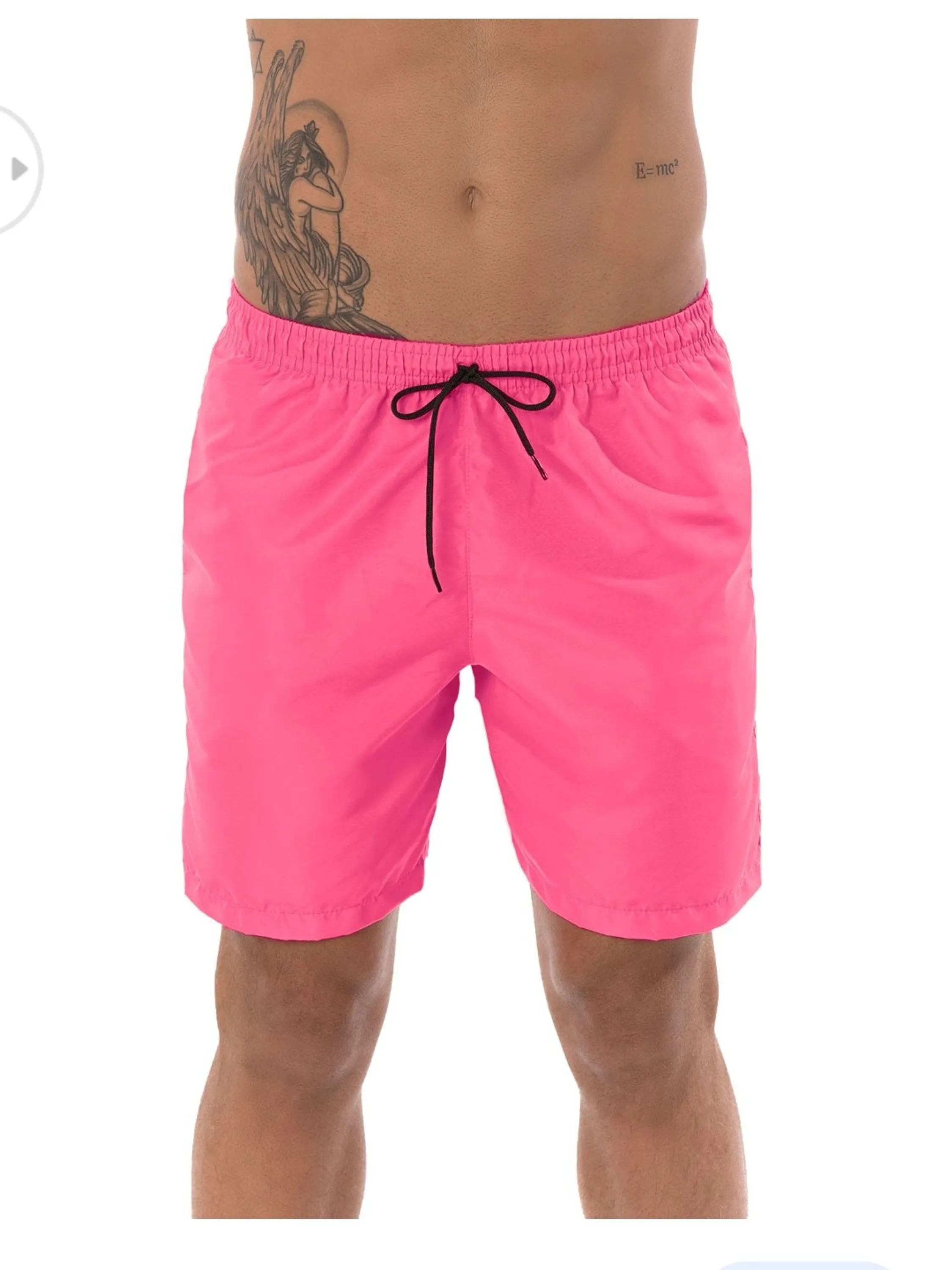 Shorts masculino rosa