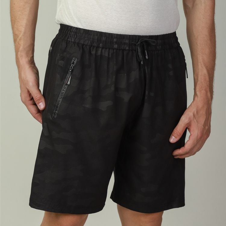 Shorts Moletom Liso Com Amarração Academia Treino MS1906#