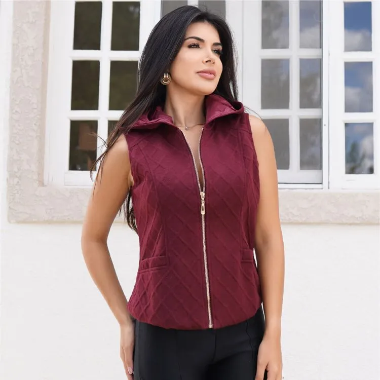 kit 6 Roupa Feminina Colete Alongado De Malha Plus Size