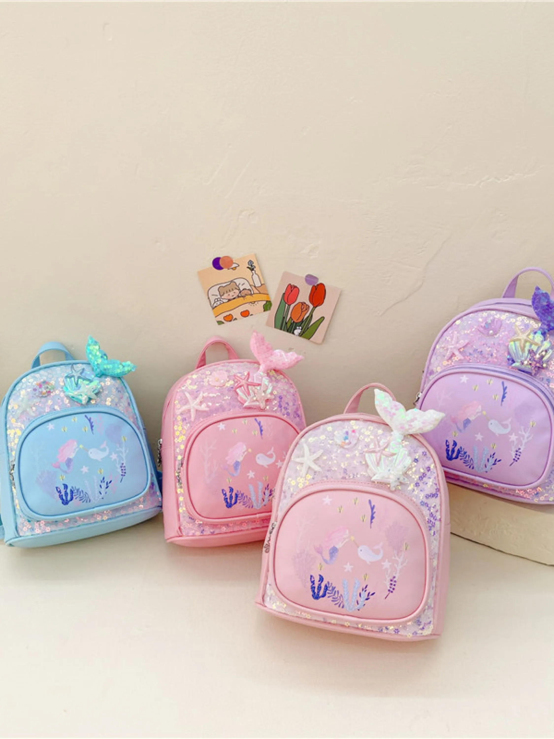 Mochila Infantil Escolar Beleza Acessório Menina Fofa CasualY5558