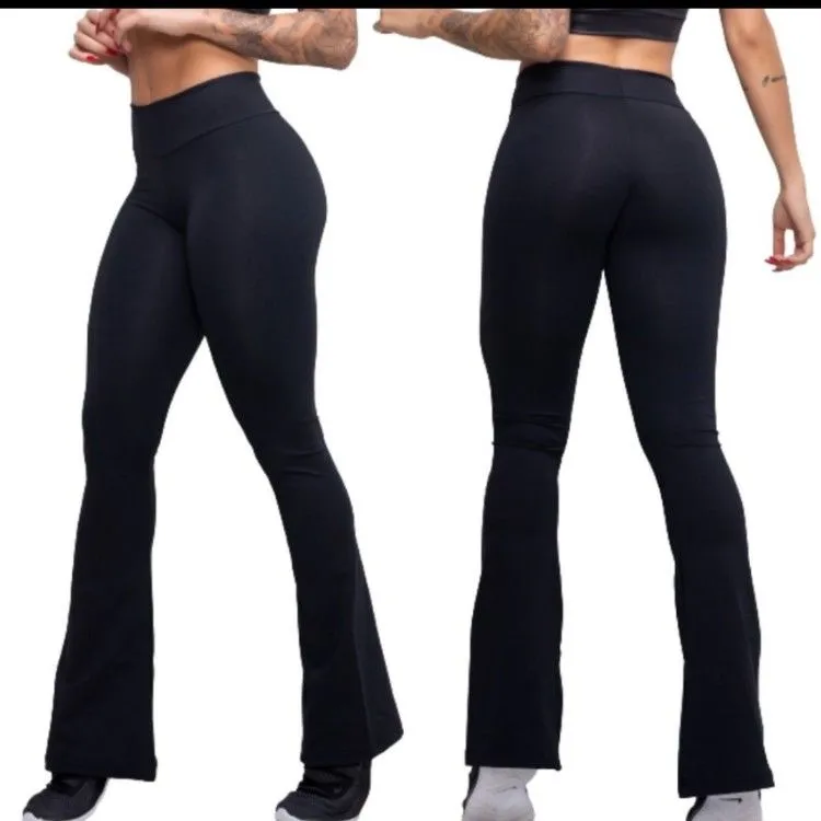 Calça legging flare suplex