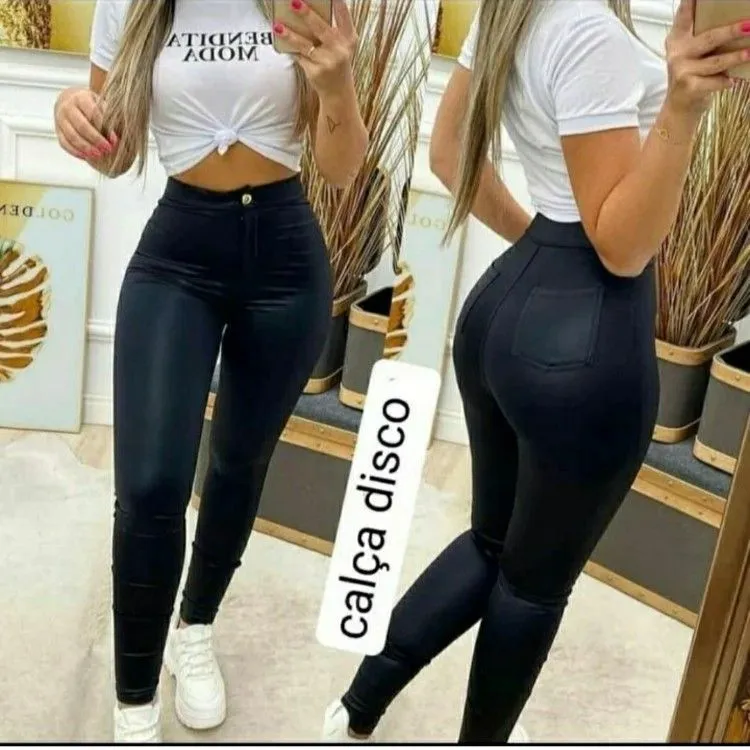 Calça legging cirrê