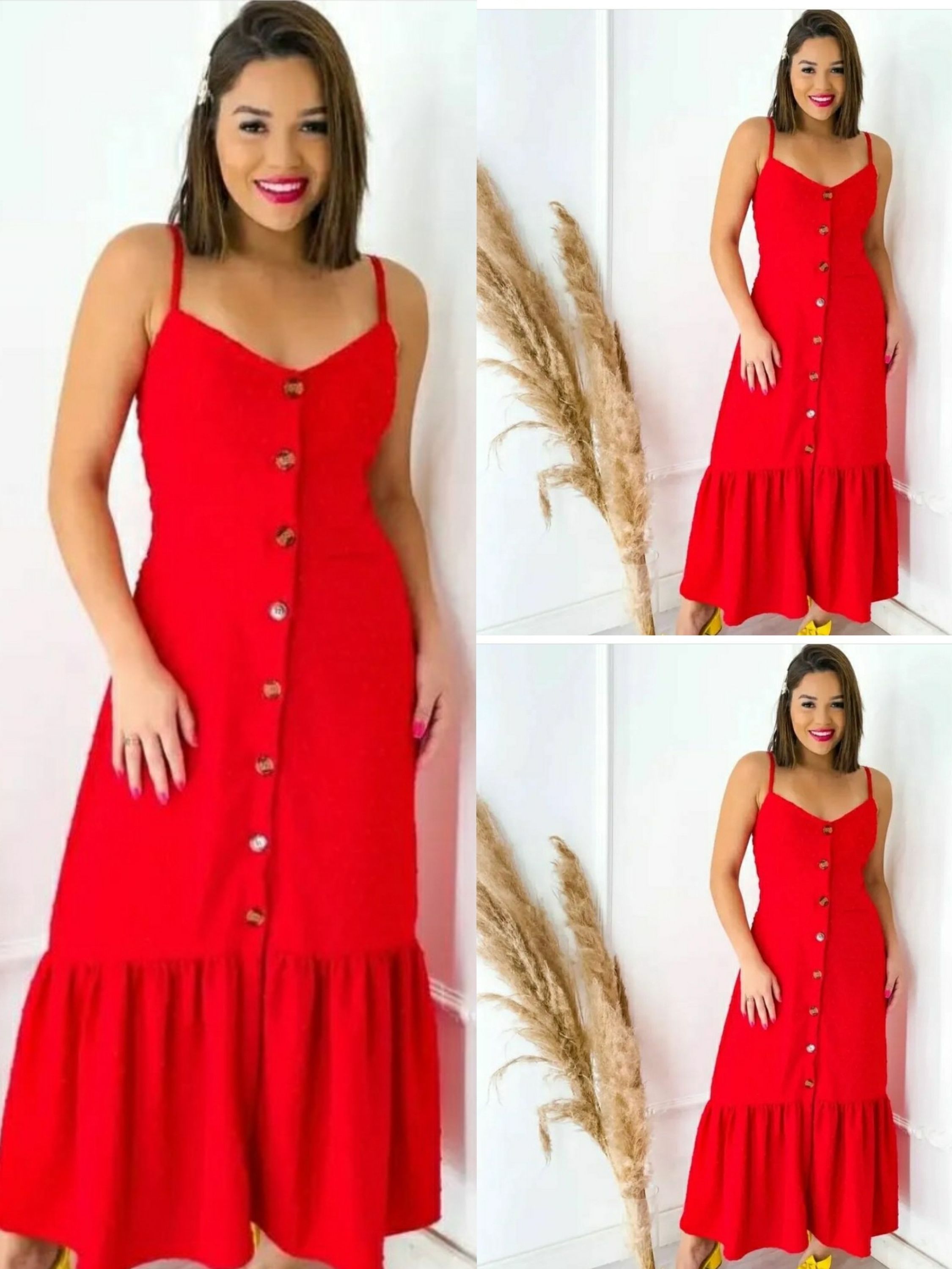 Vestido longo com bojo