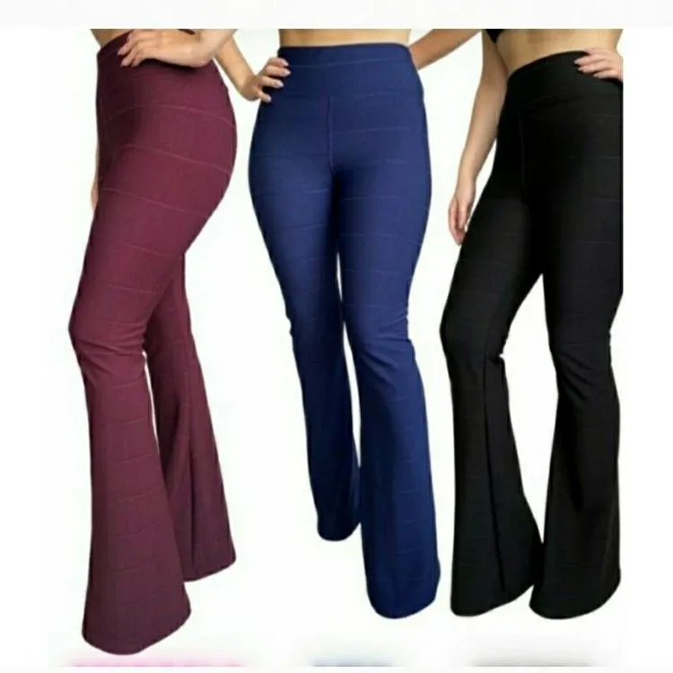 Calça legging  flare