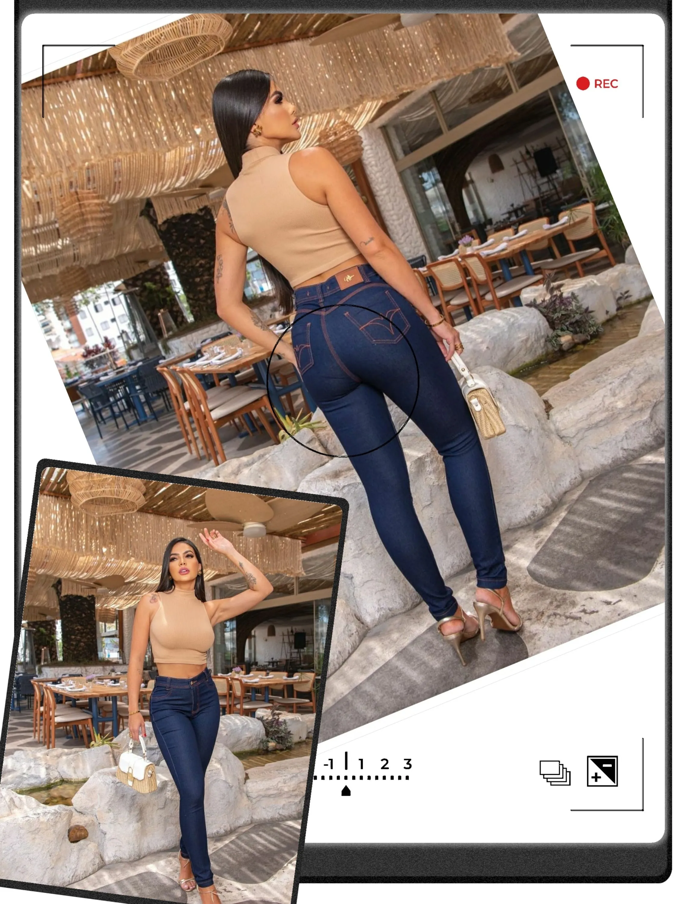 Calça jeans feminina