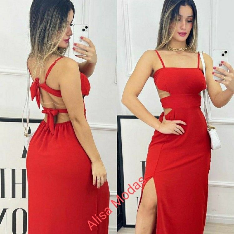 Vestido longo com bojo