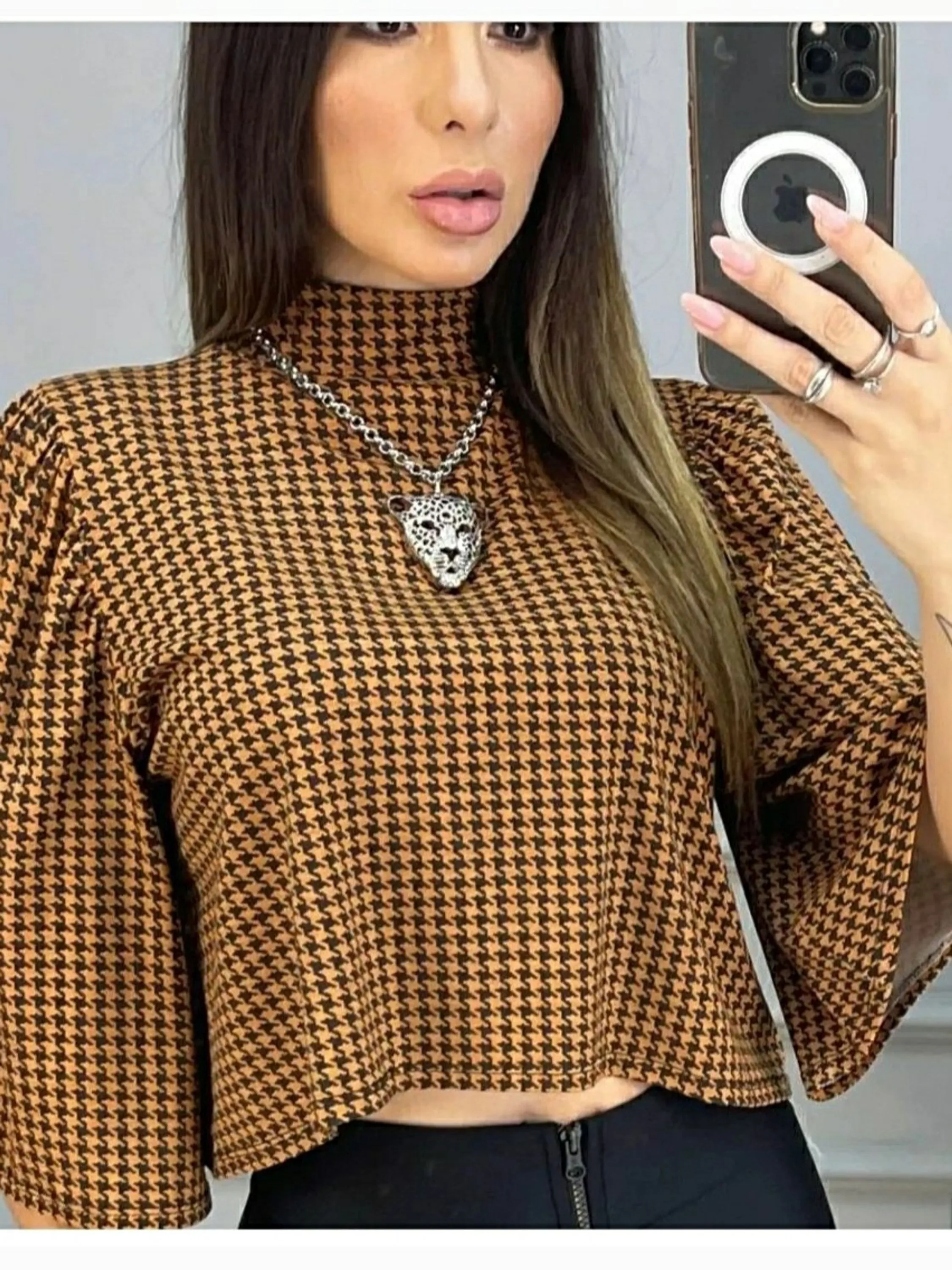 Blusa manga curta