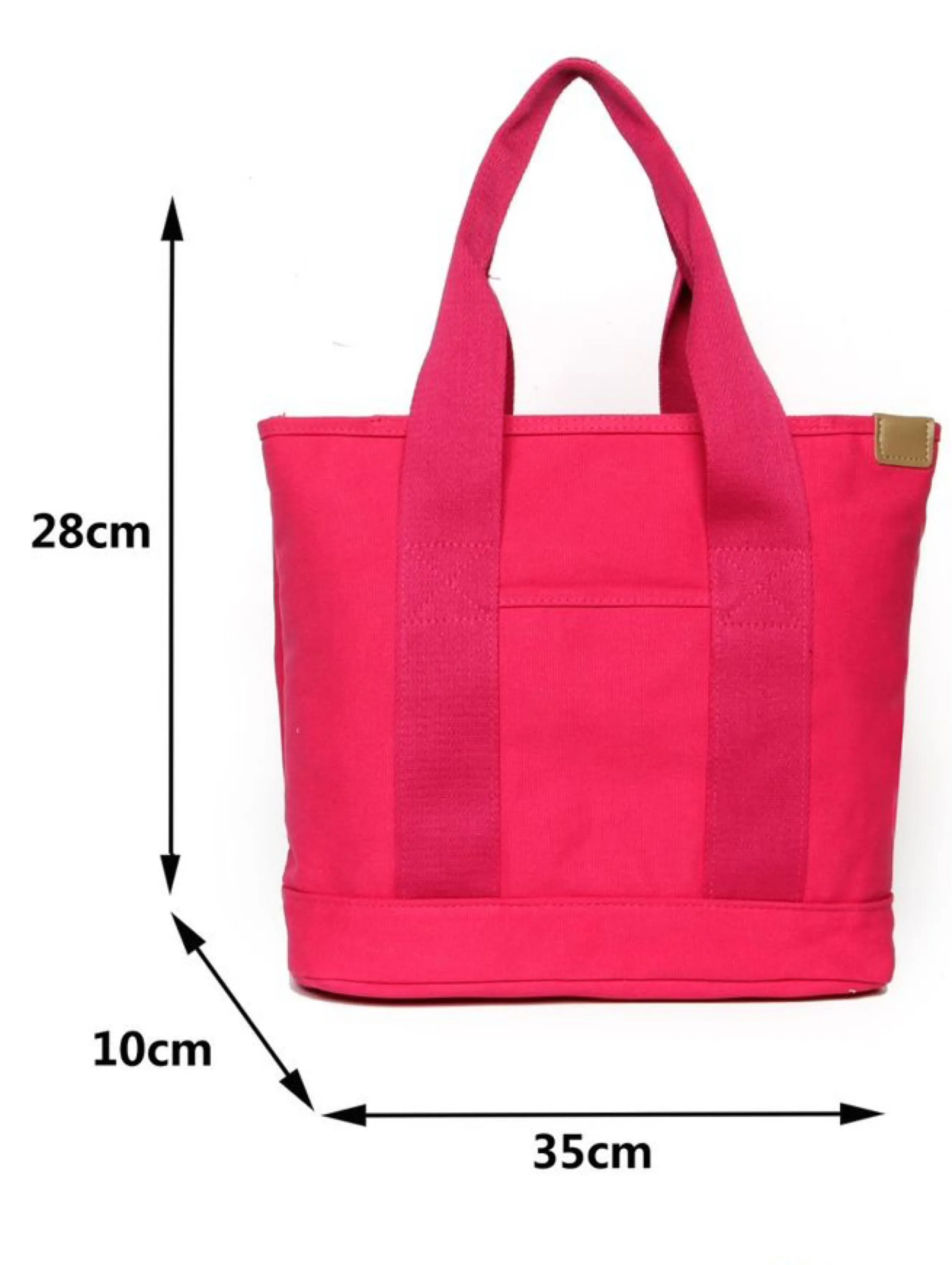 Bolsa Feminina De Lona De Mão E Transversal#52075#