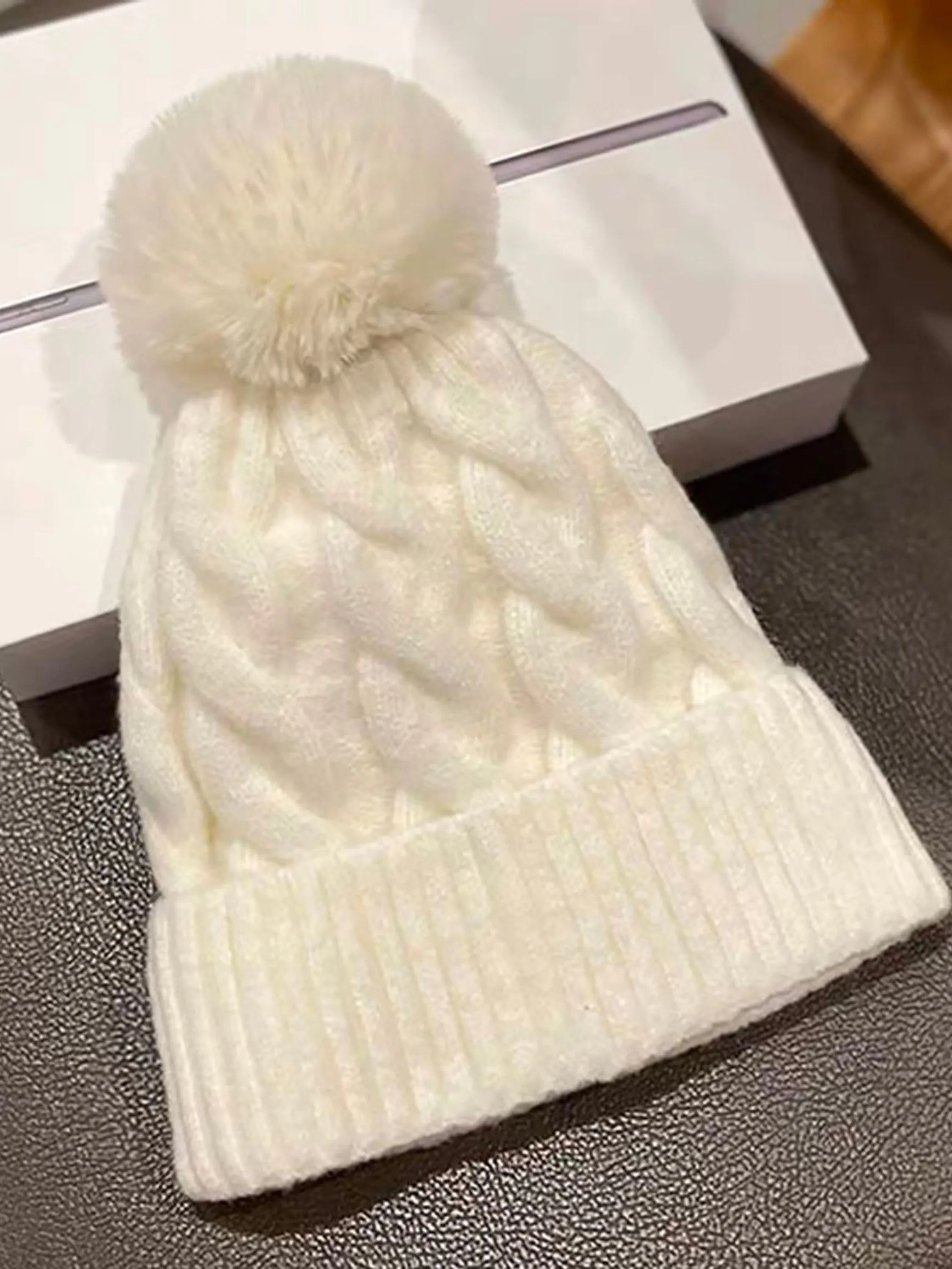 Gorro Grosso De Adulto Feminino De Estilo Simple Inverno