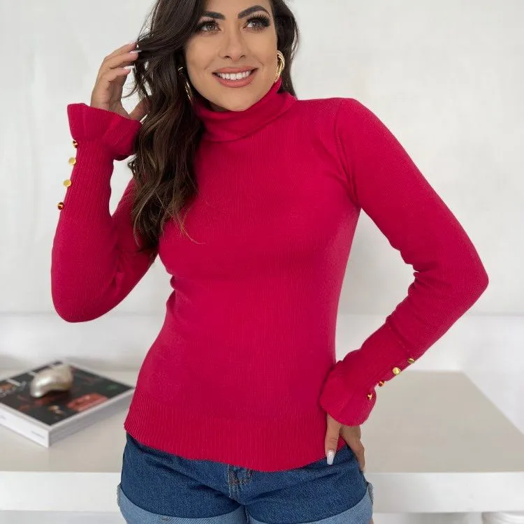 Blusa manga longa