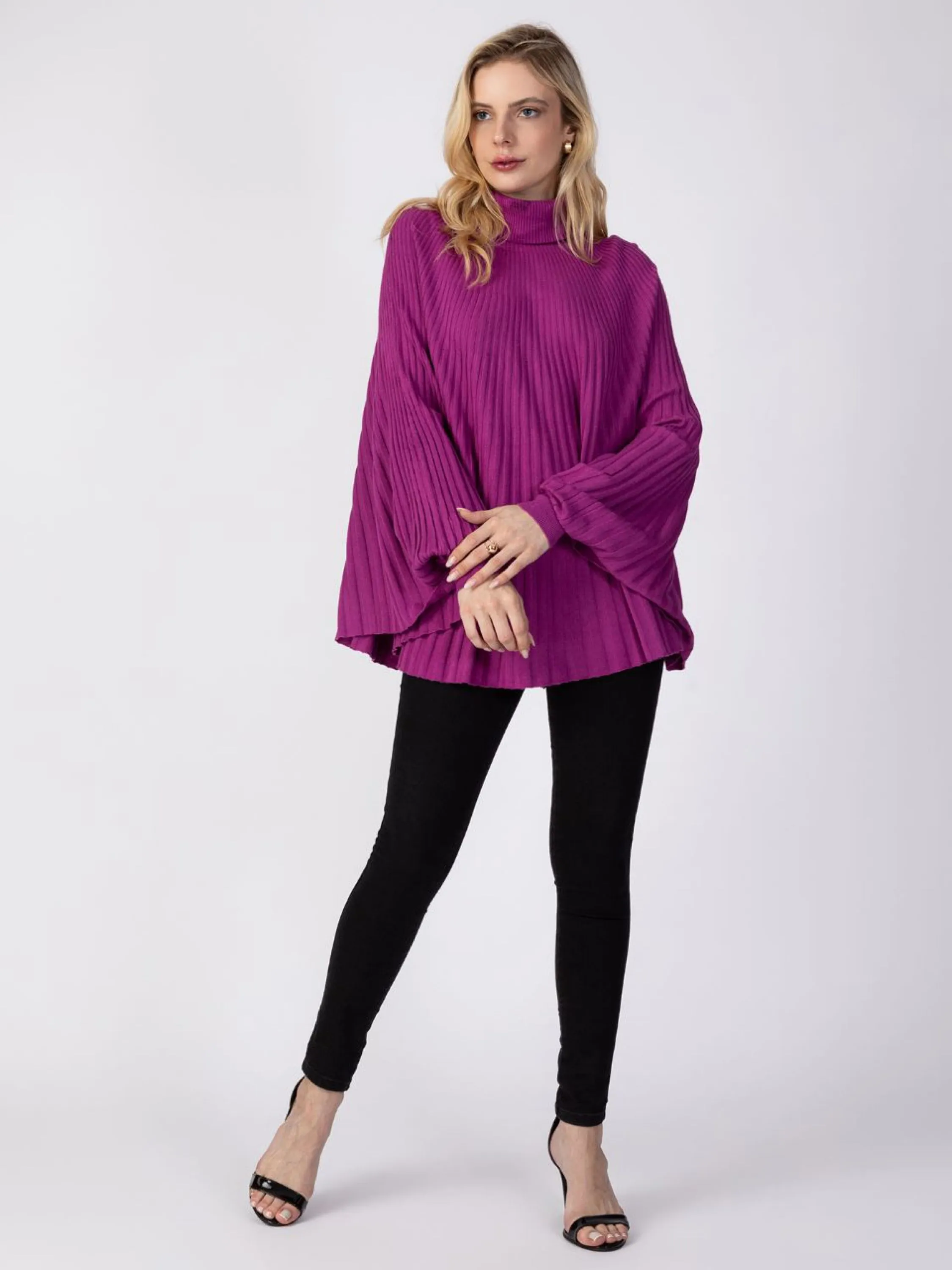 Poncho modal feminino importado pmg AM2090