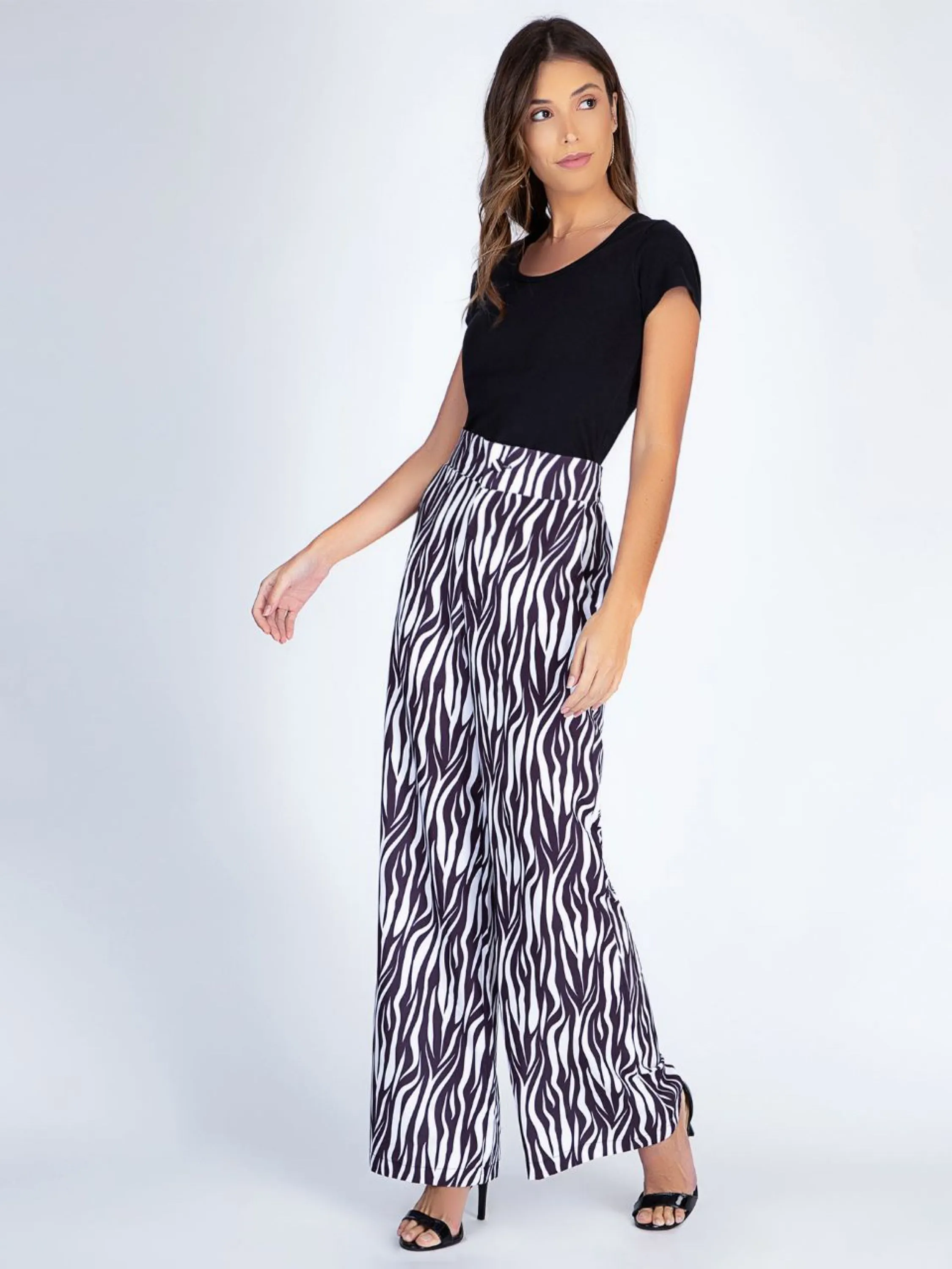 Calça pantalona zebra PMG AM225