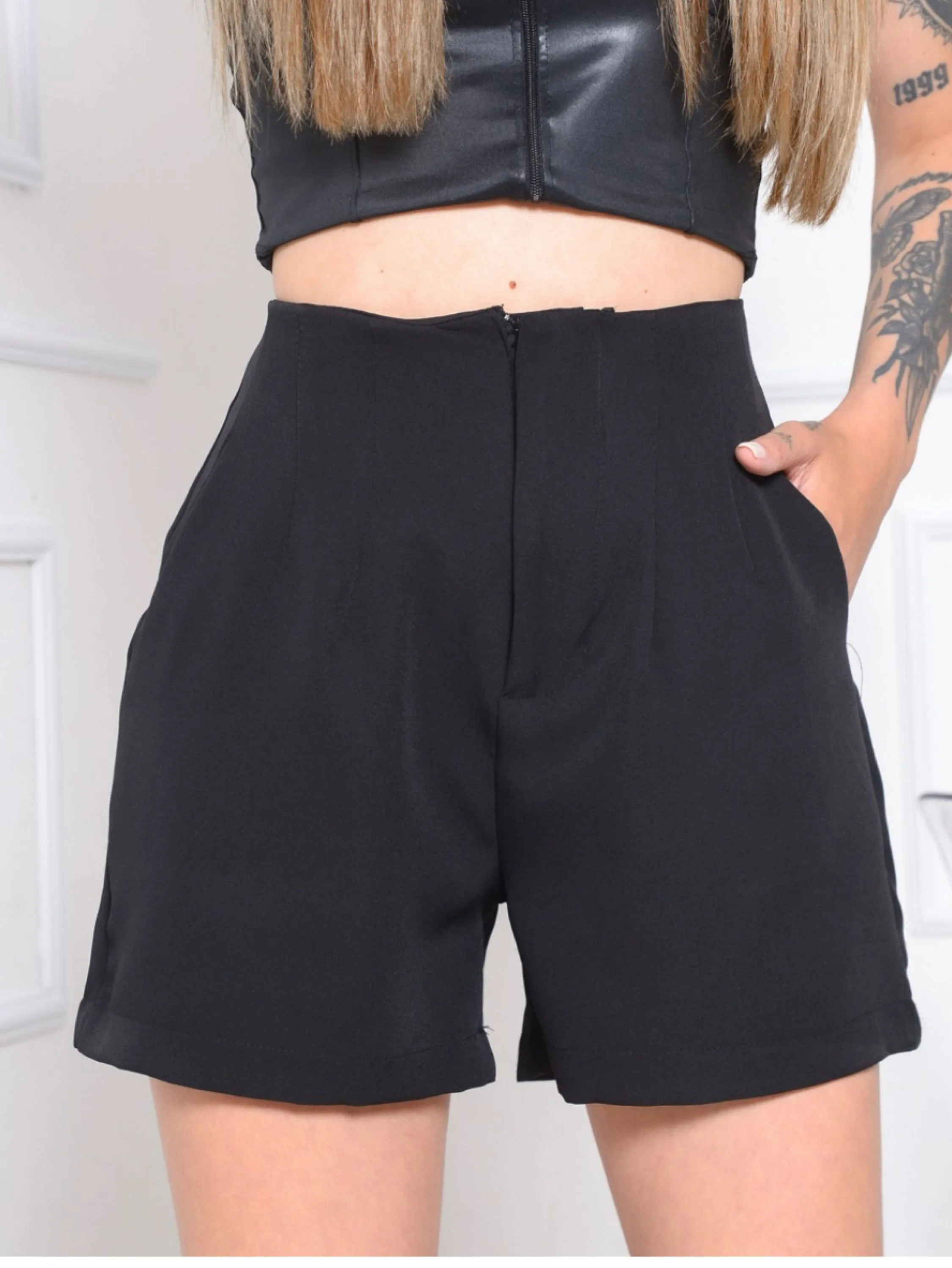 Shorts alfaiataria zara