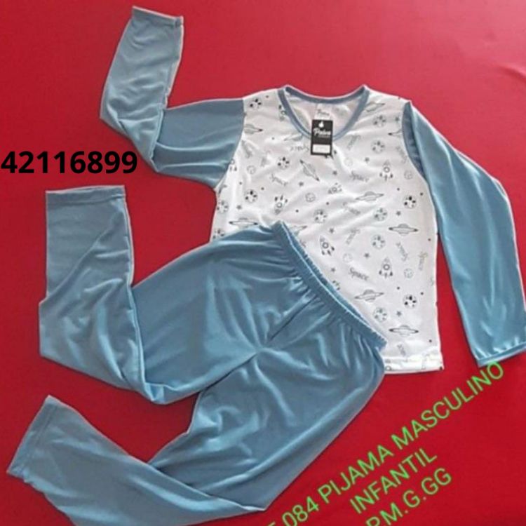 Pijama Manga Longa Infantil Menino 42116899 ATAKADUS 2605