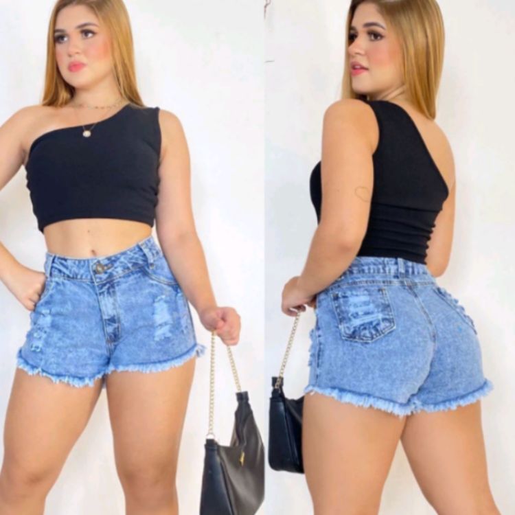 Short Jeans Feminino 31117814 0308