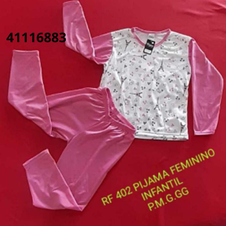 Pijama Infantil Menina Manga Longa 41116883 2906