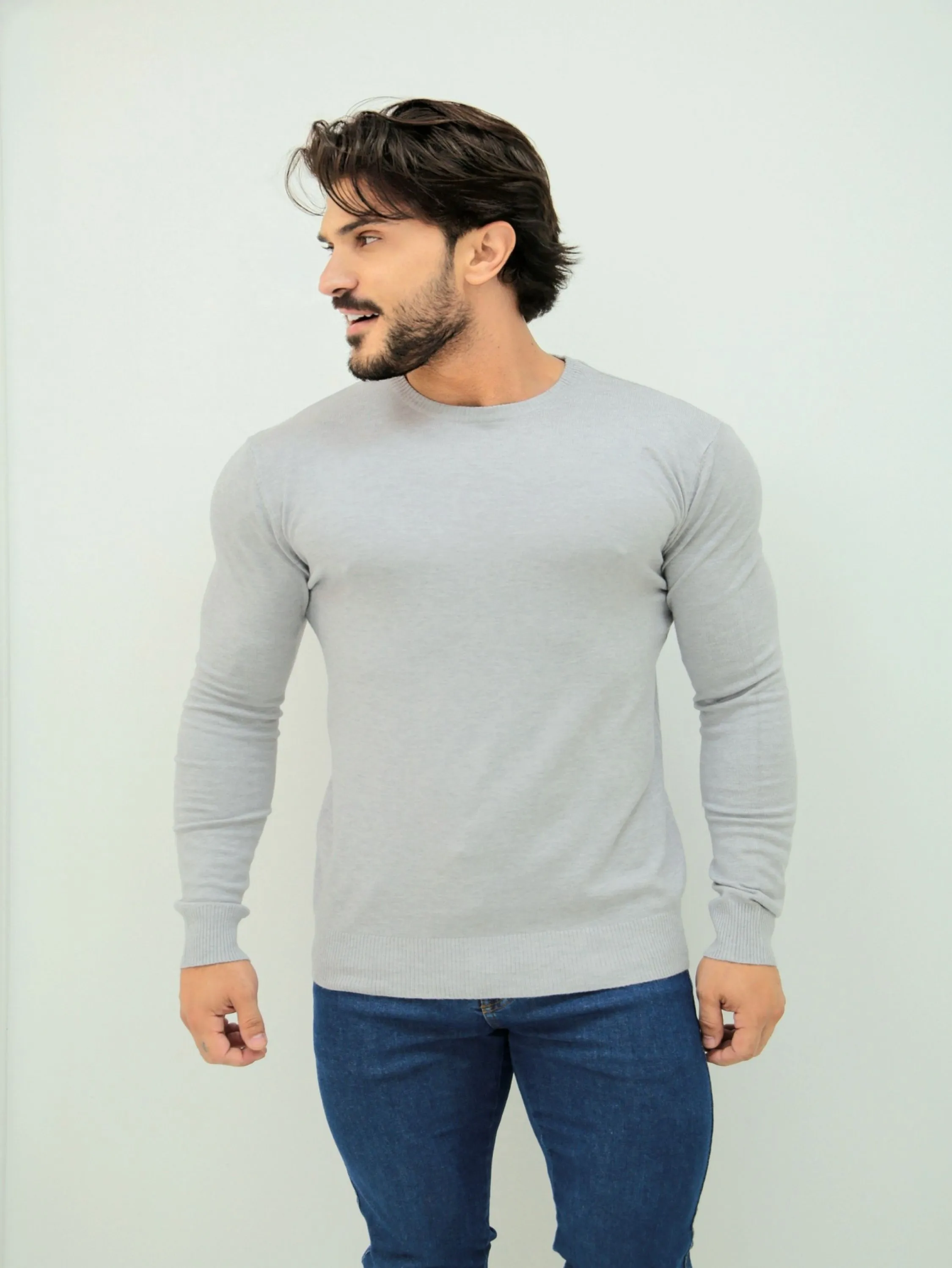 Blusa suéter masculino