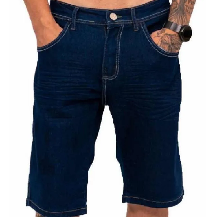 Bermuda jeans masculina