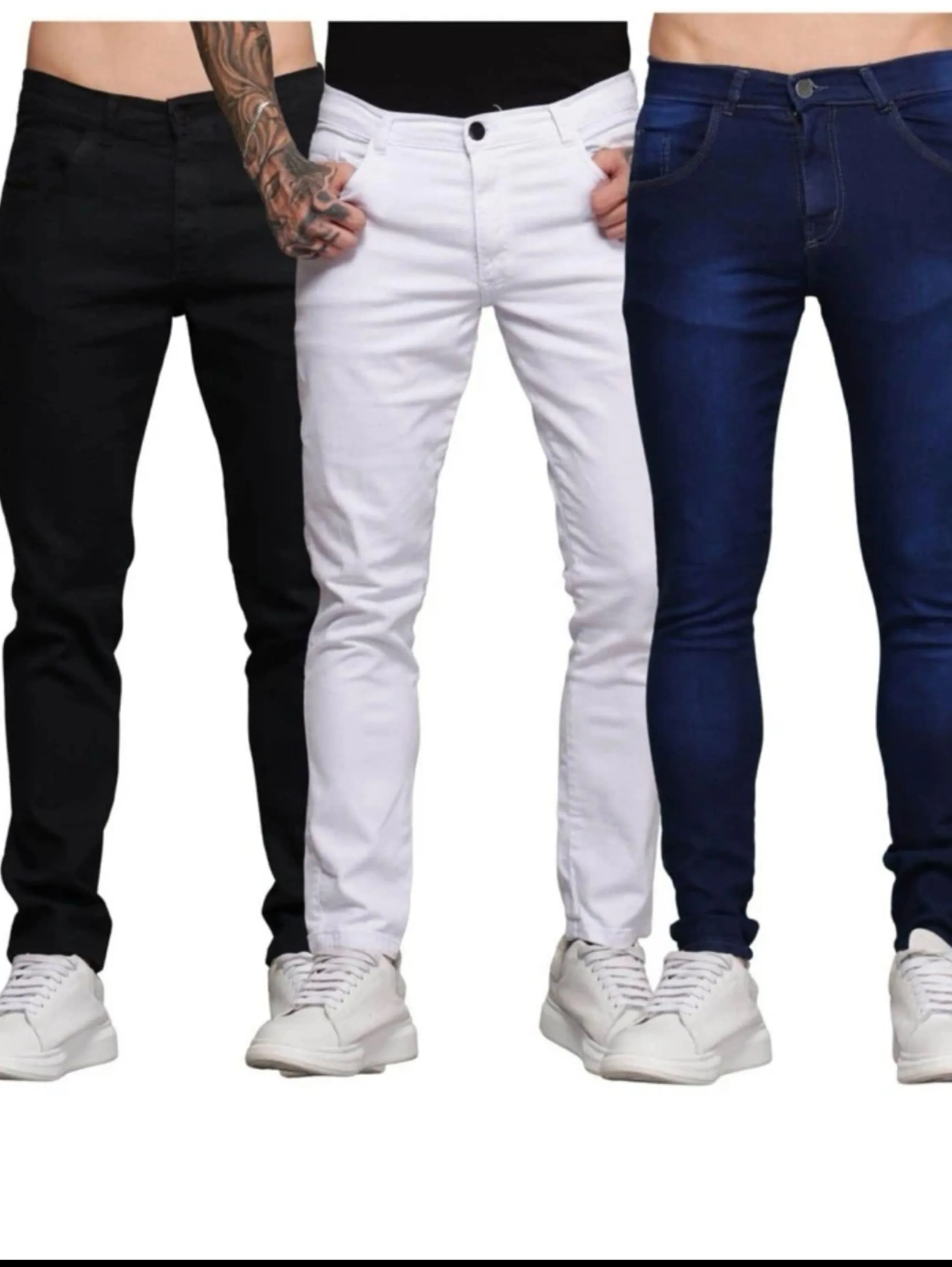 Calça jeans masculina BJ