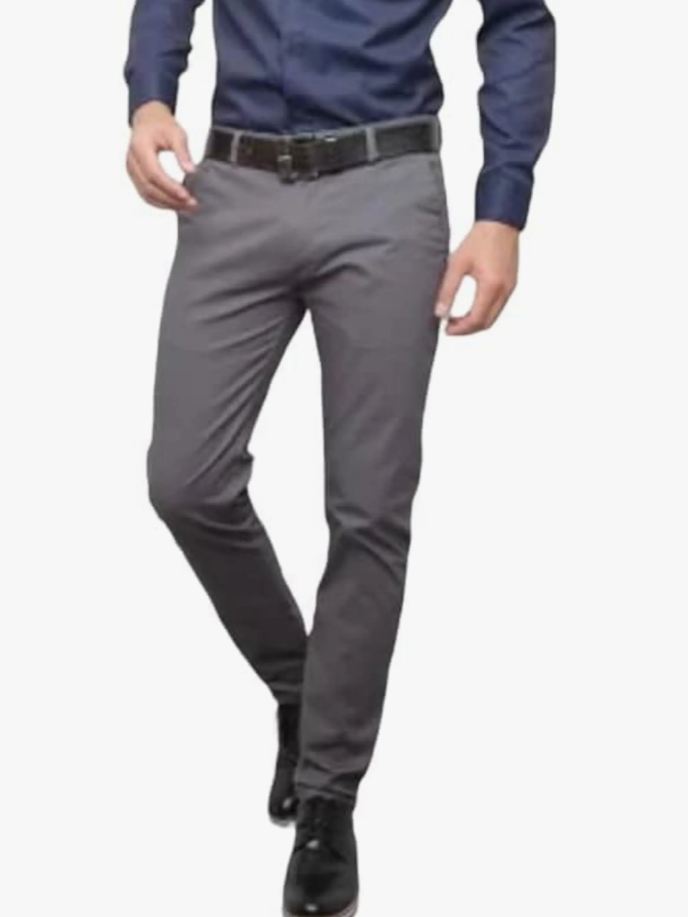 Calça bolso faca calça de sarja masculina