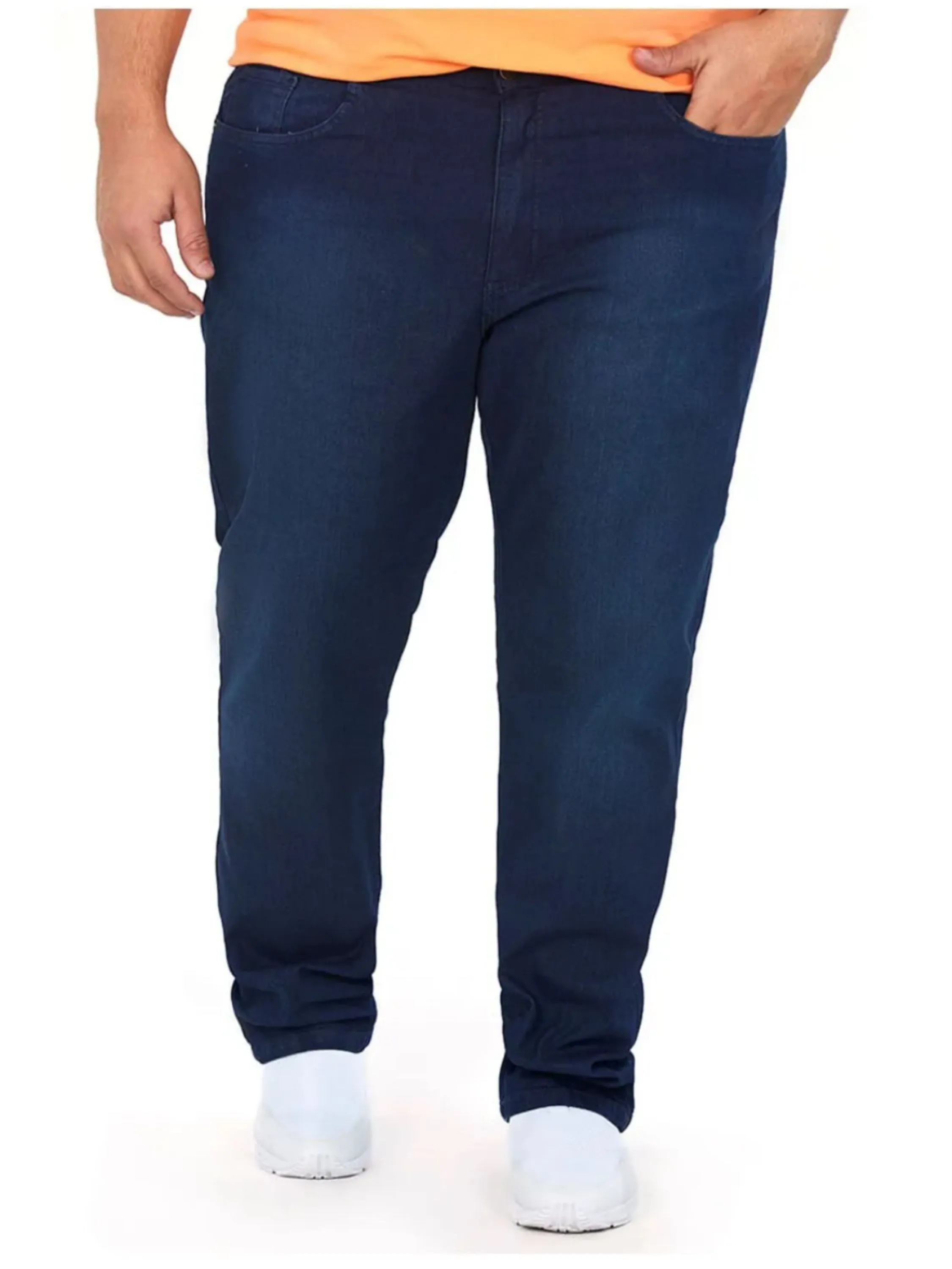 Calça jeans plus size masculina