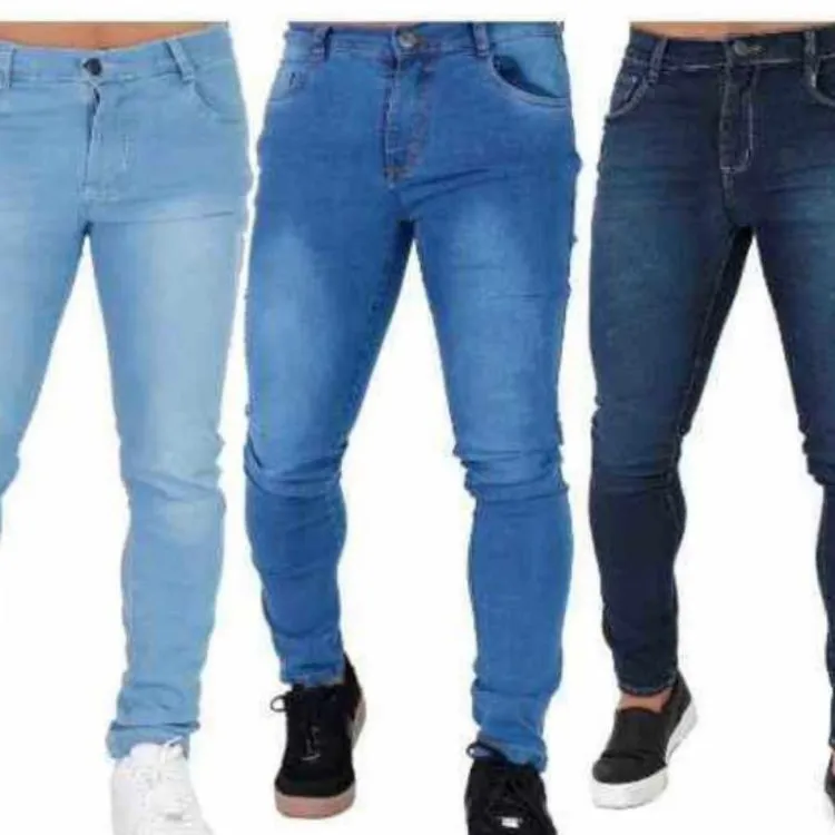 Calça jeans masculina bj fashion