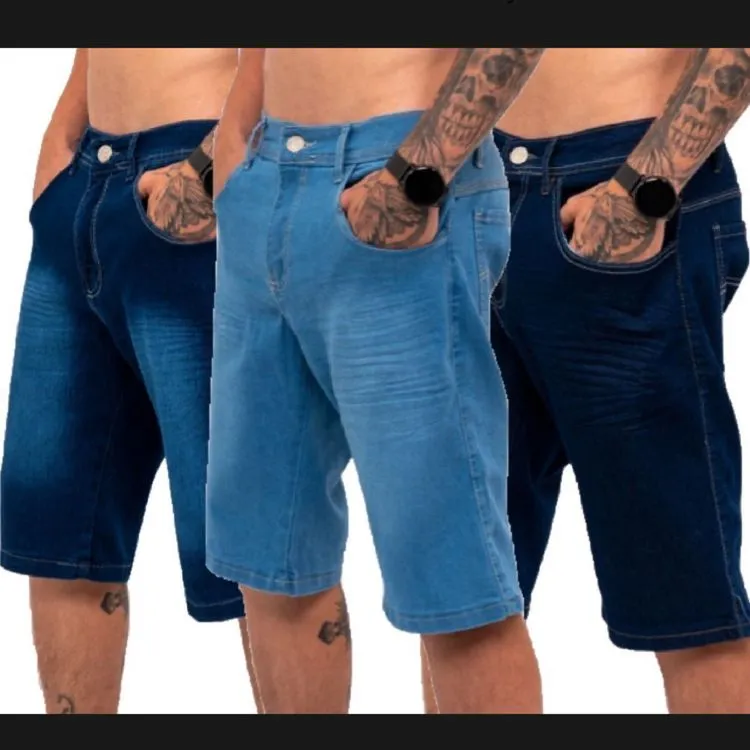 Short jeans básico