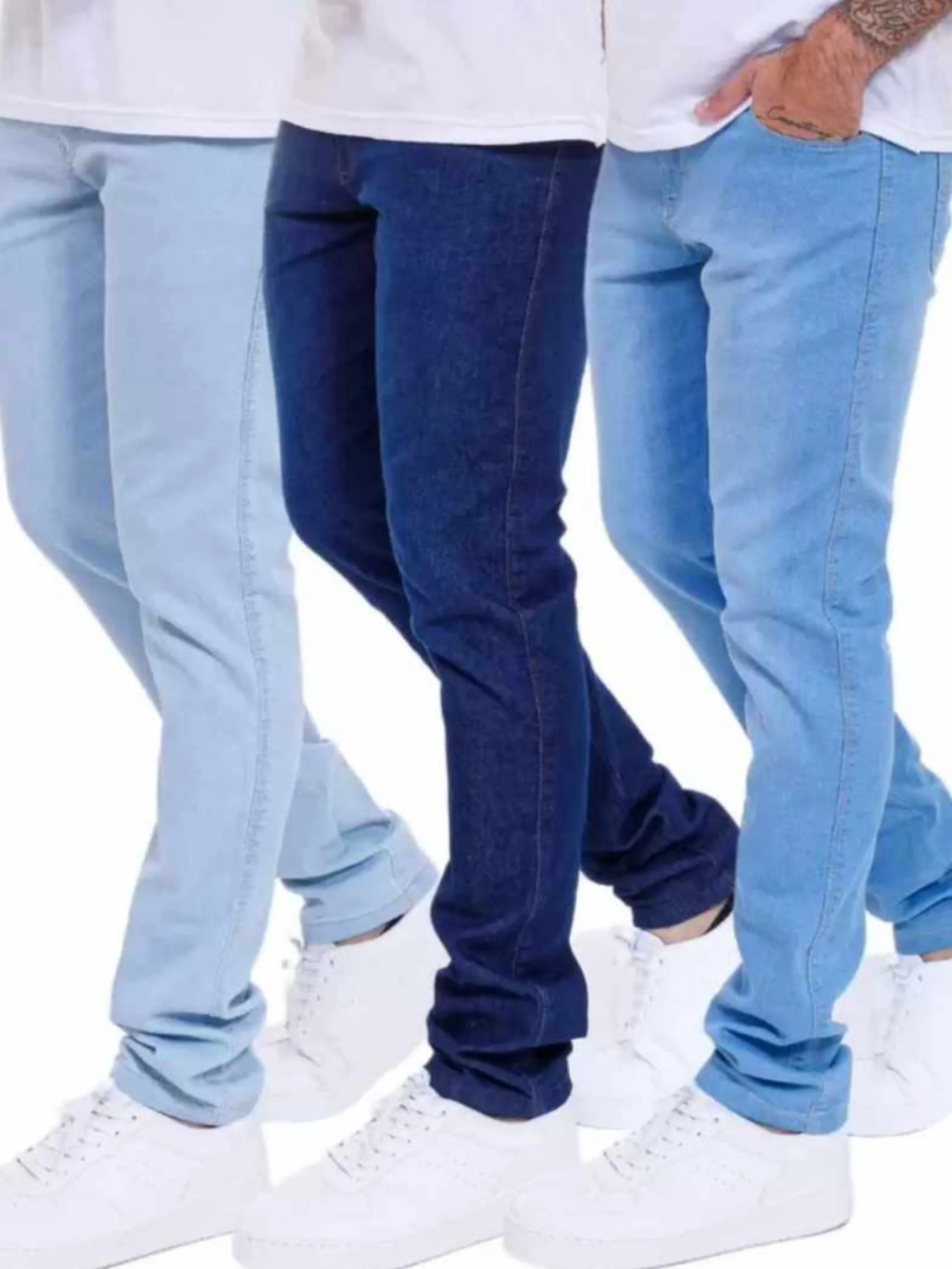 Calça jeans masculina básica