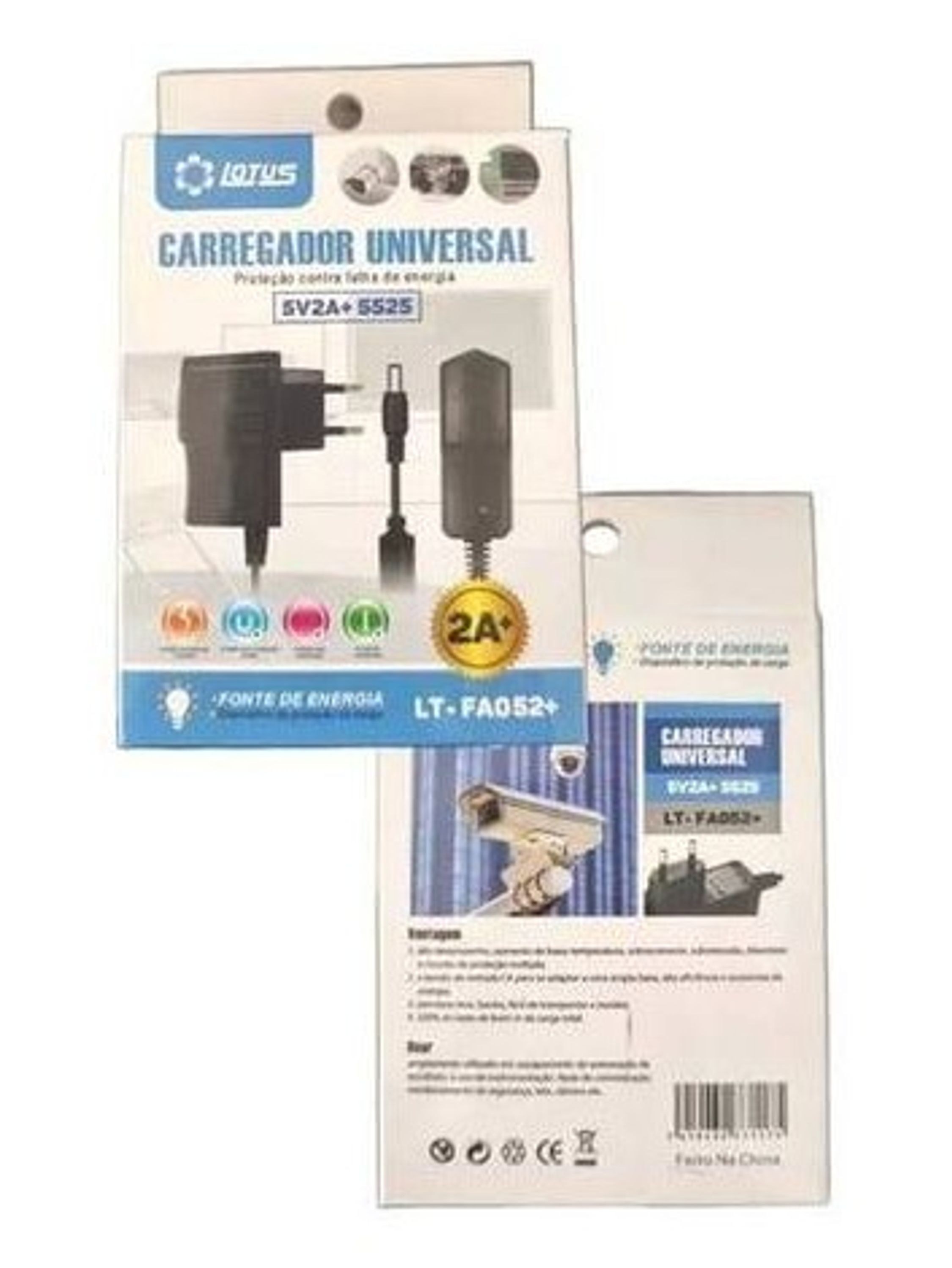 FONTE PARA TV BOX 5V 2A Lotus lt-fa052