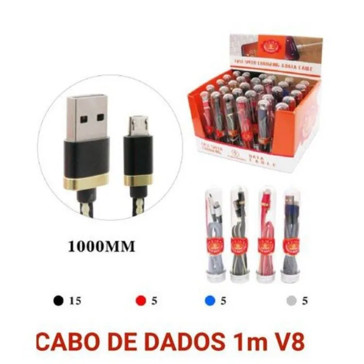 Cabo USB 3.0 v8 kapbom turbo tubinho