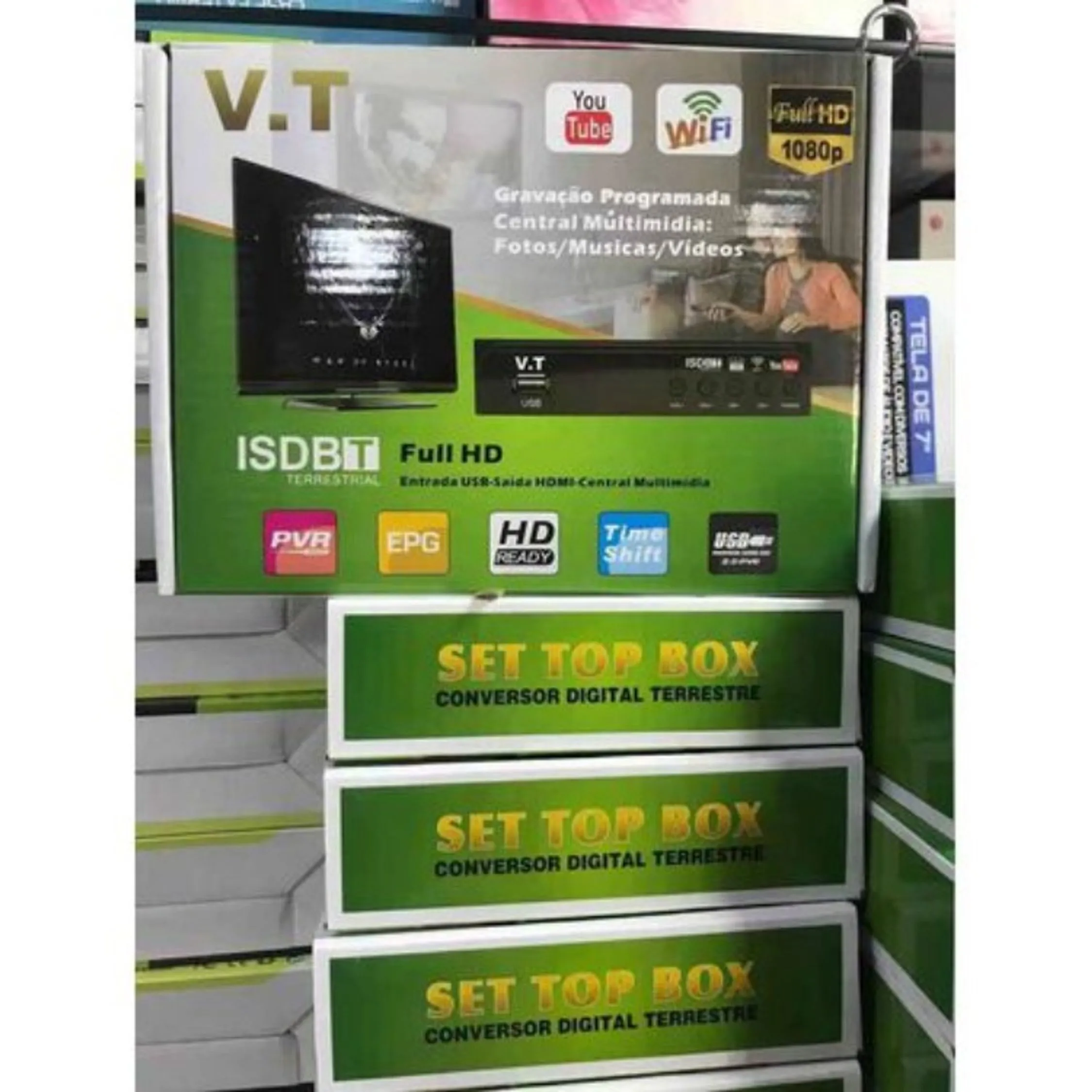 CONVERSOR DIGITAL para tv / SET TOP BOX