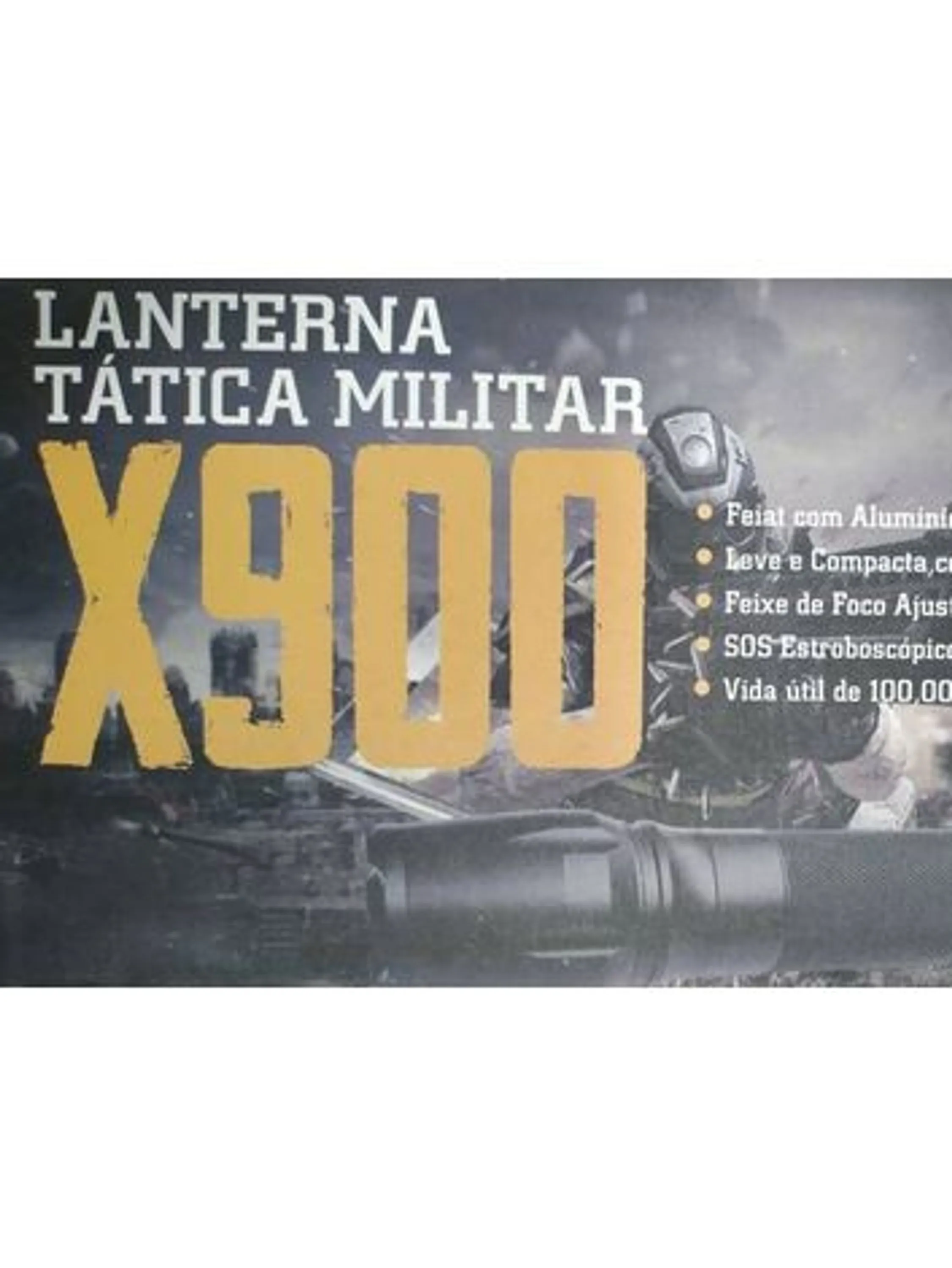 LANTERNA TATICA X900