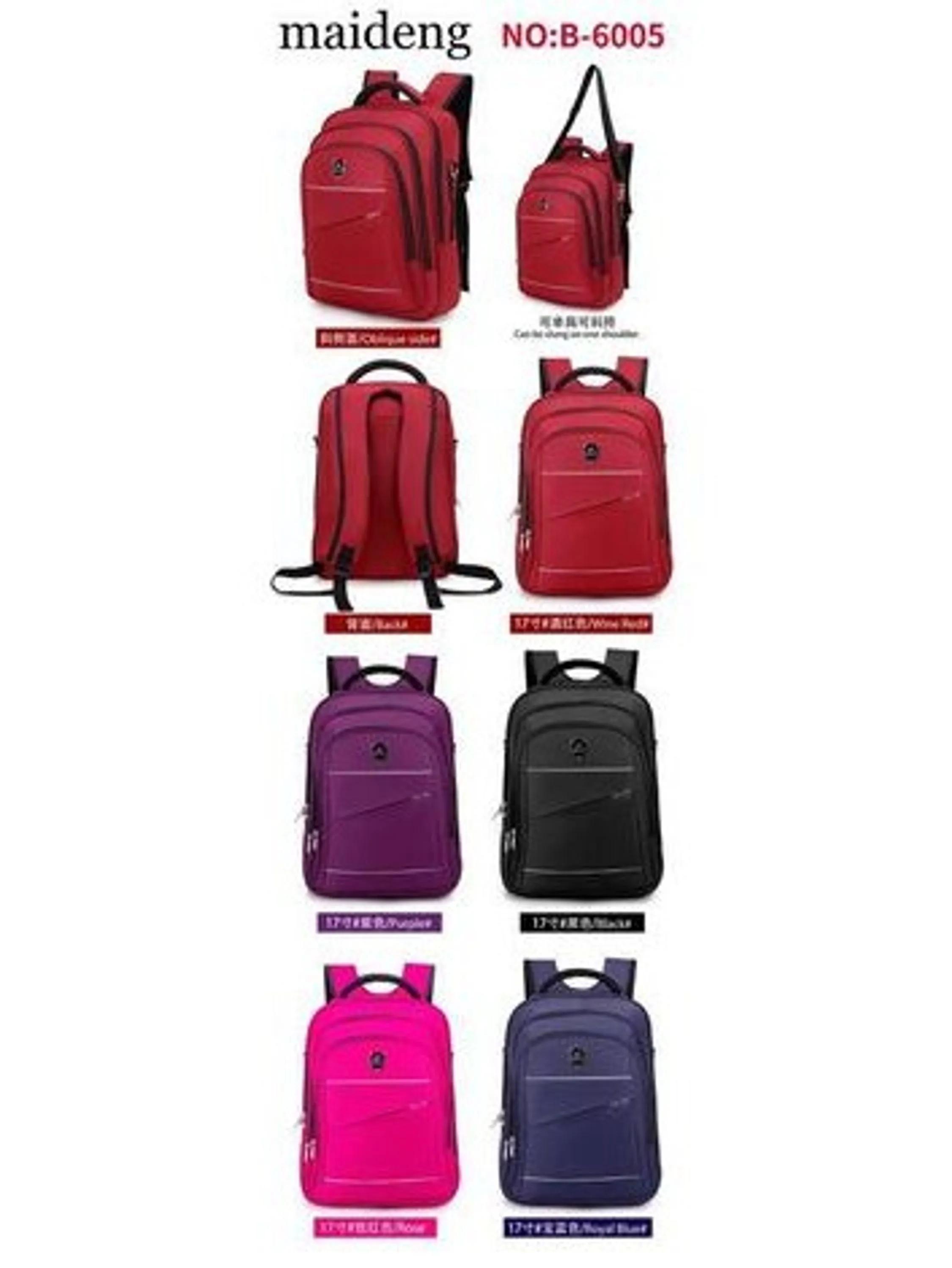 Mochila Unissex Notebook 6005