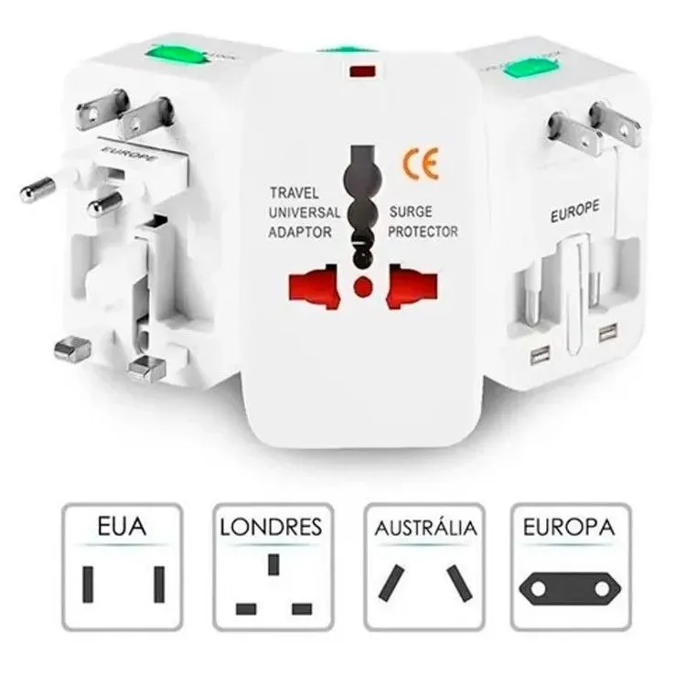 Adaptador internacional de tomada