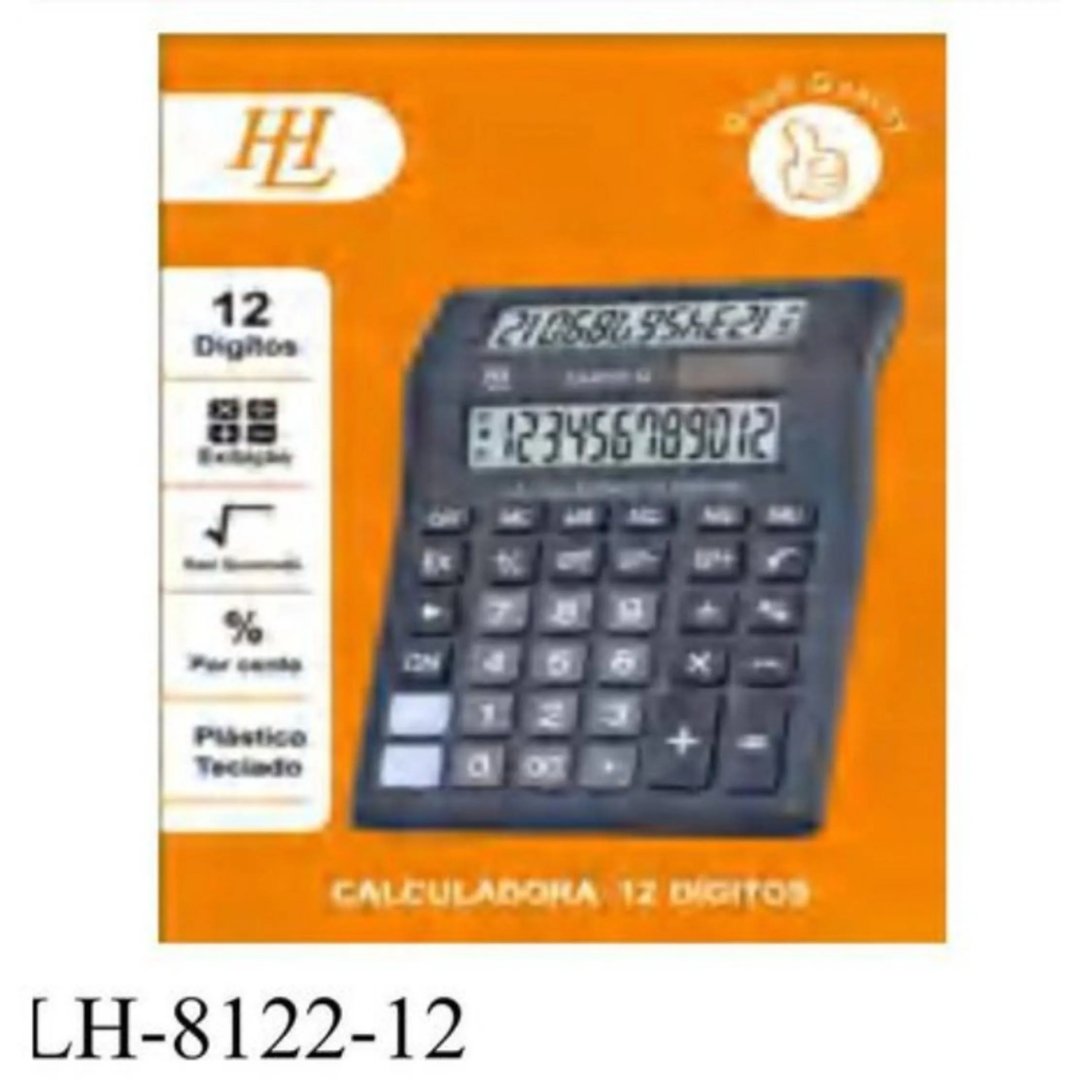 Calculadora LH com dois visor lh-8122-12