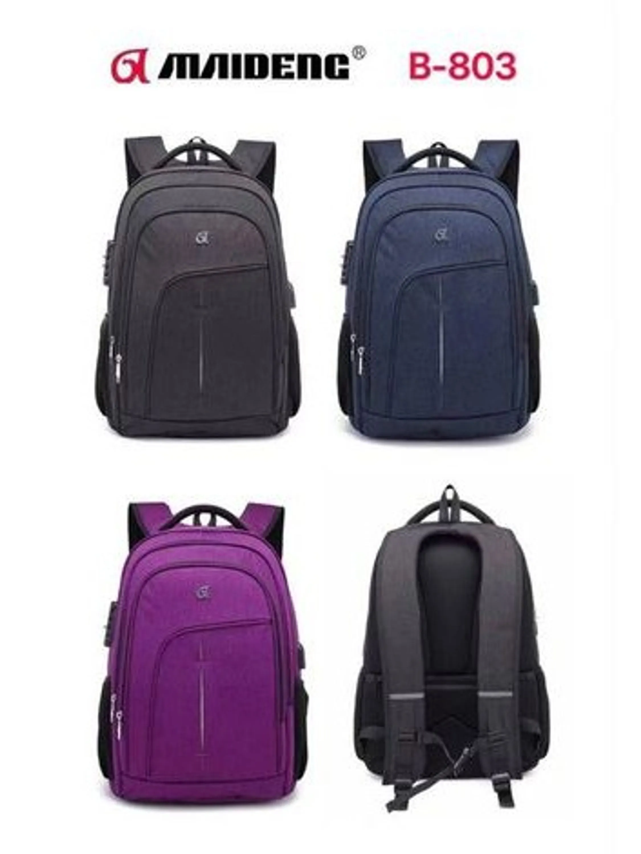 Mochila Unissex Notebook b803