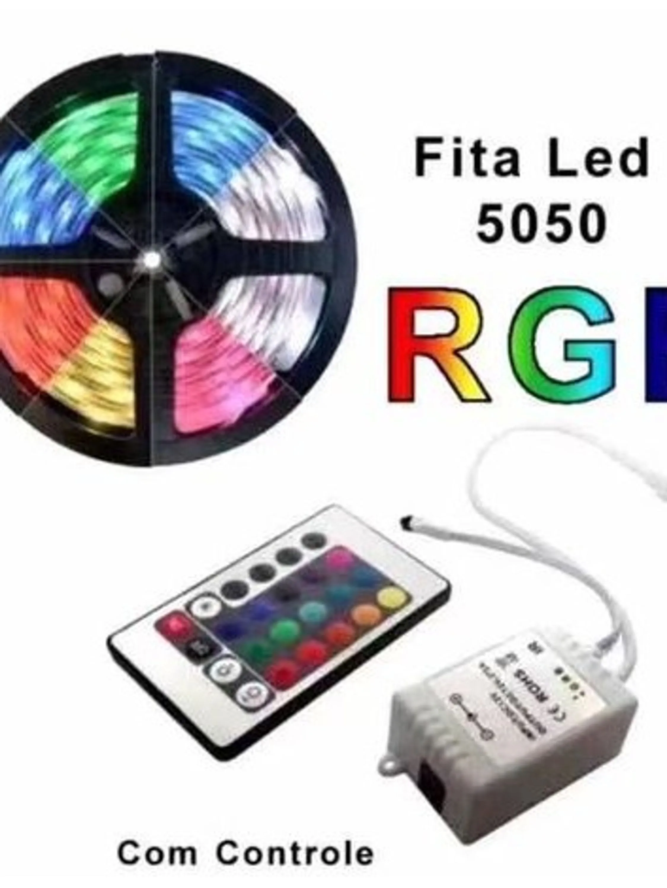 FITA DE LED 5M COLORIDO