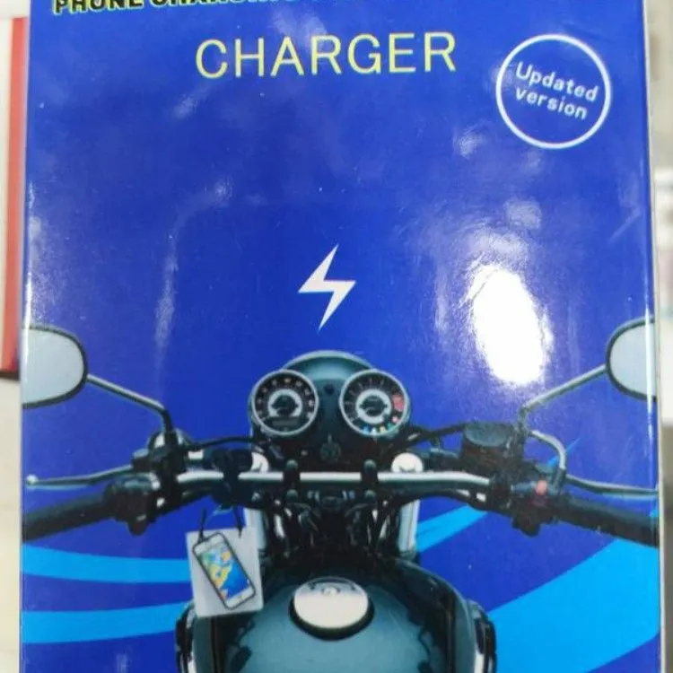 Carregador de celular para moto