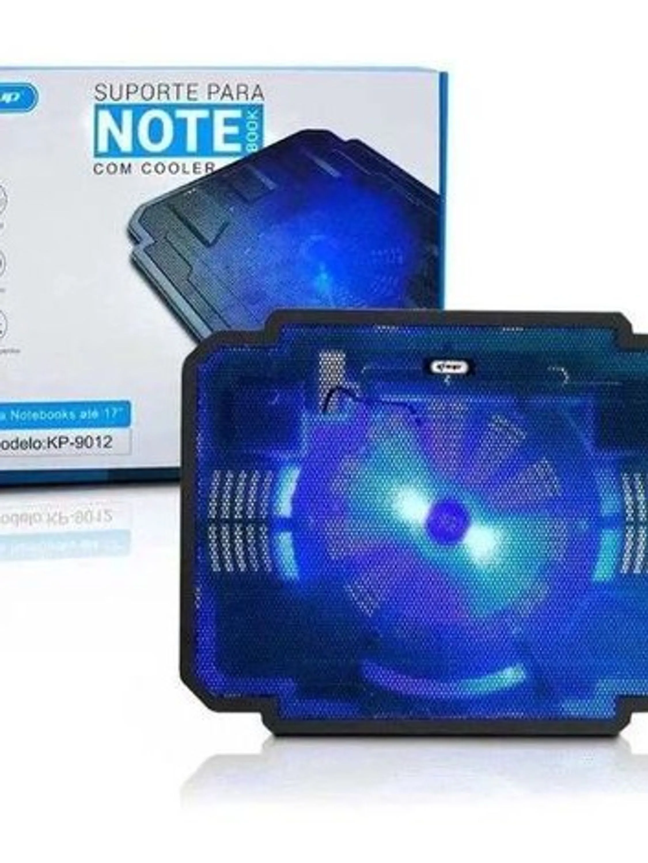 Suporte para Notebook com cooler knup kp 9012 (até 17 polegadas)