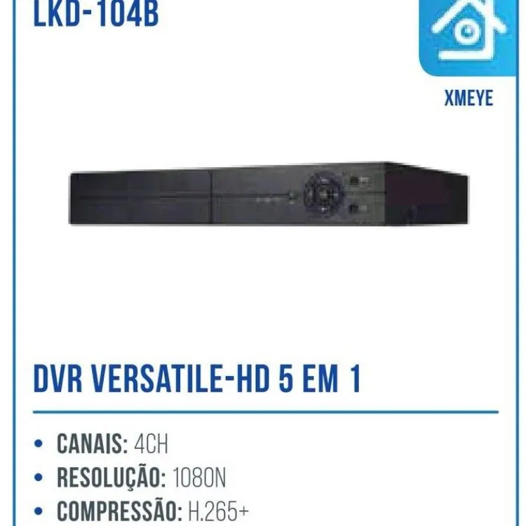 Dvr luatek 4 canais 1080n