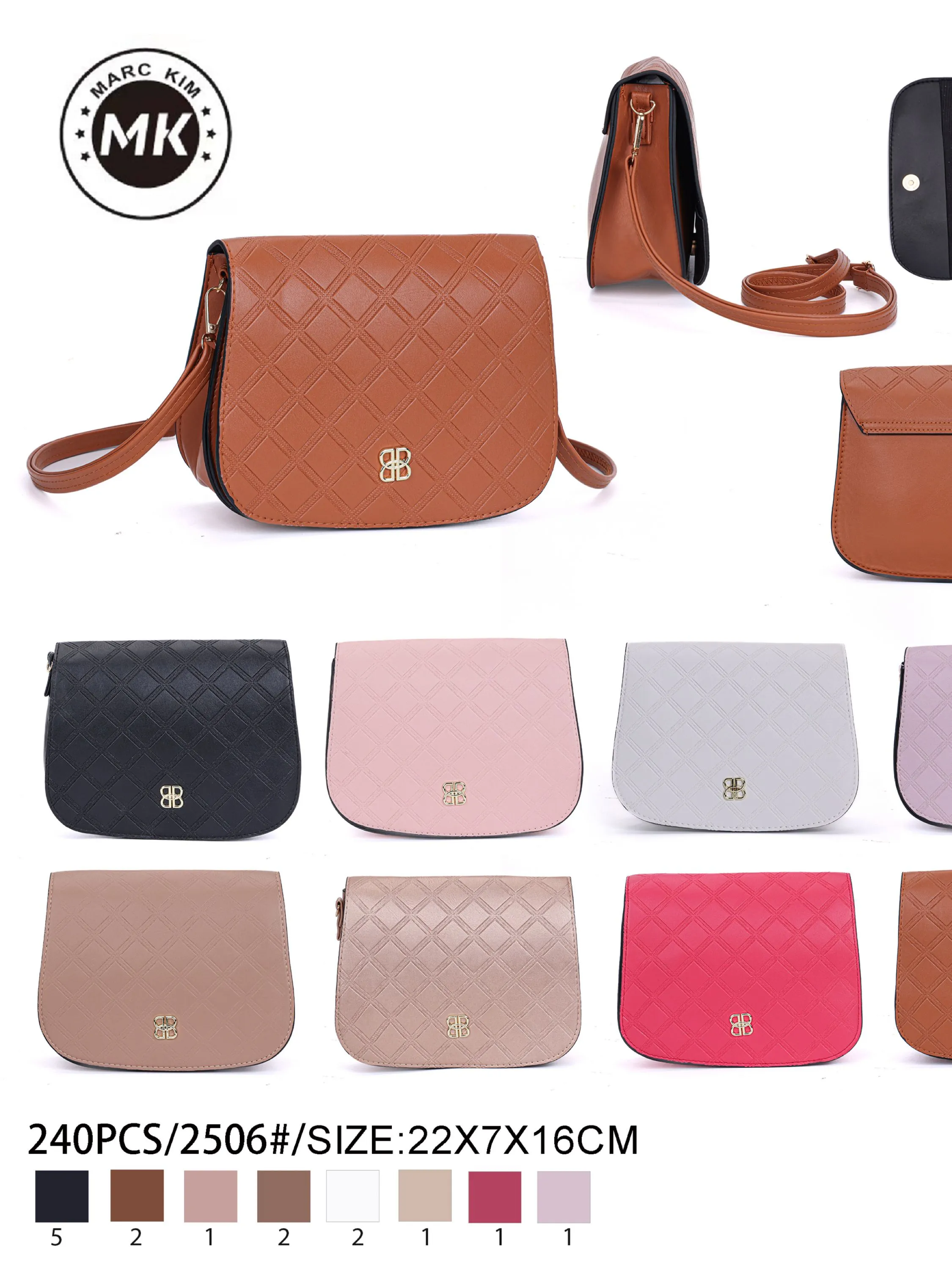 Kits 15 Bolsas Femininas 2506