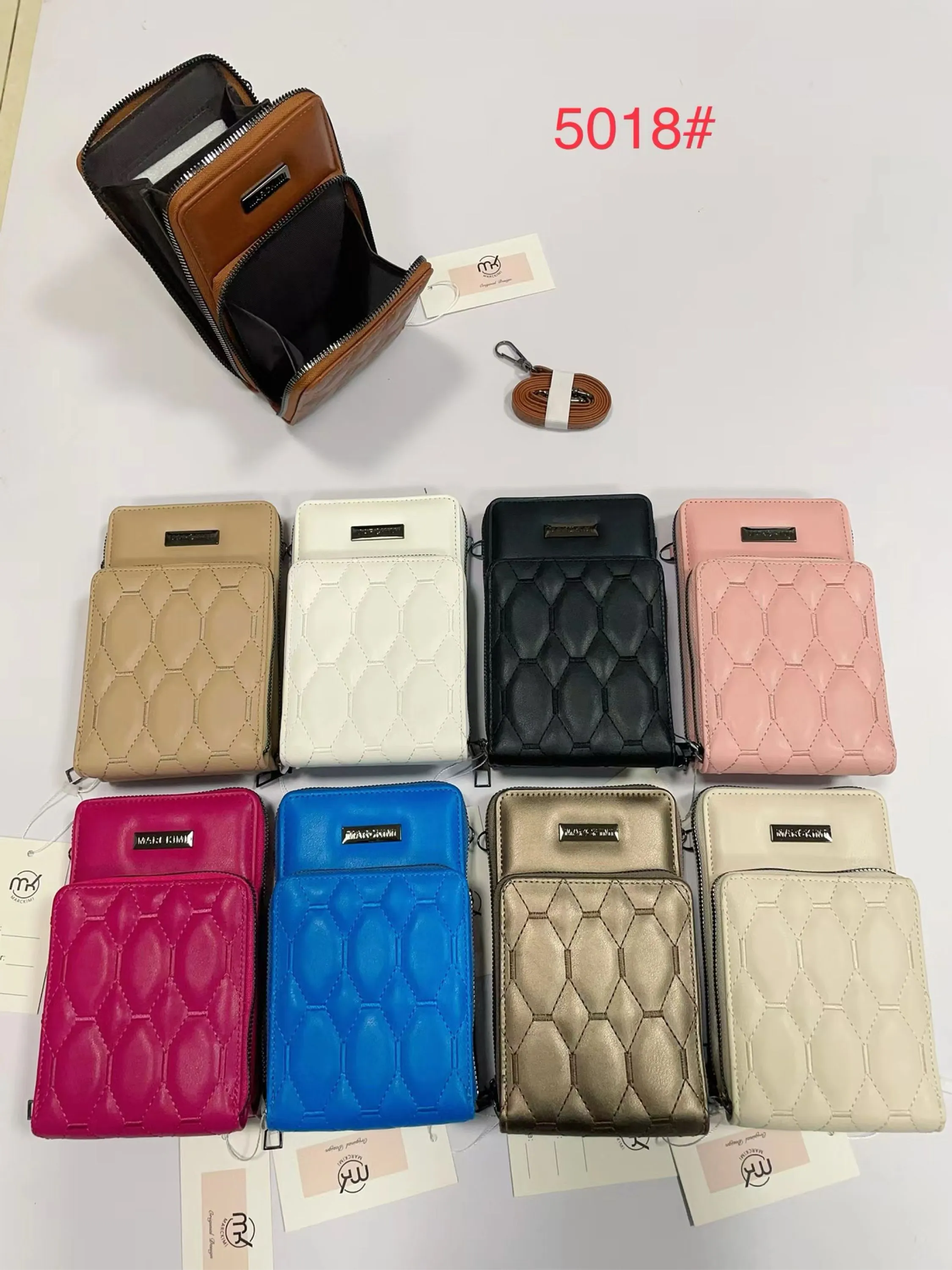 Kits 5 Bolsas Porta Celular 2 zíper 5018