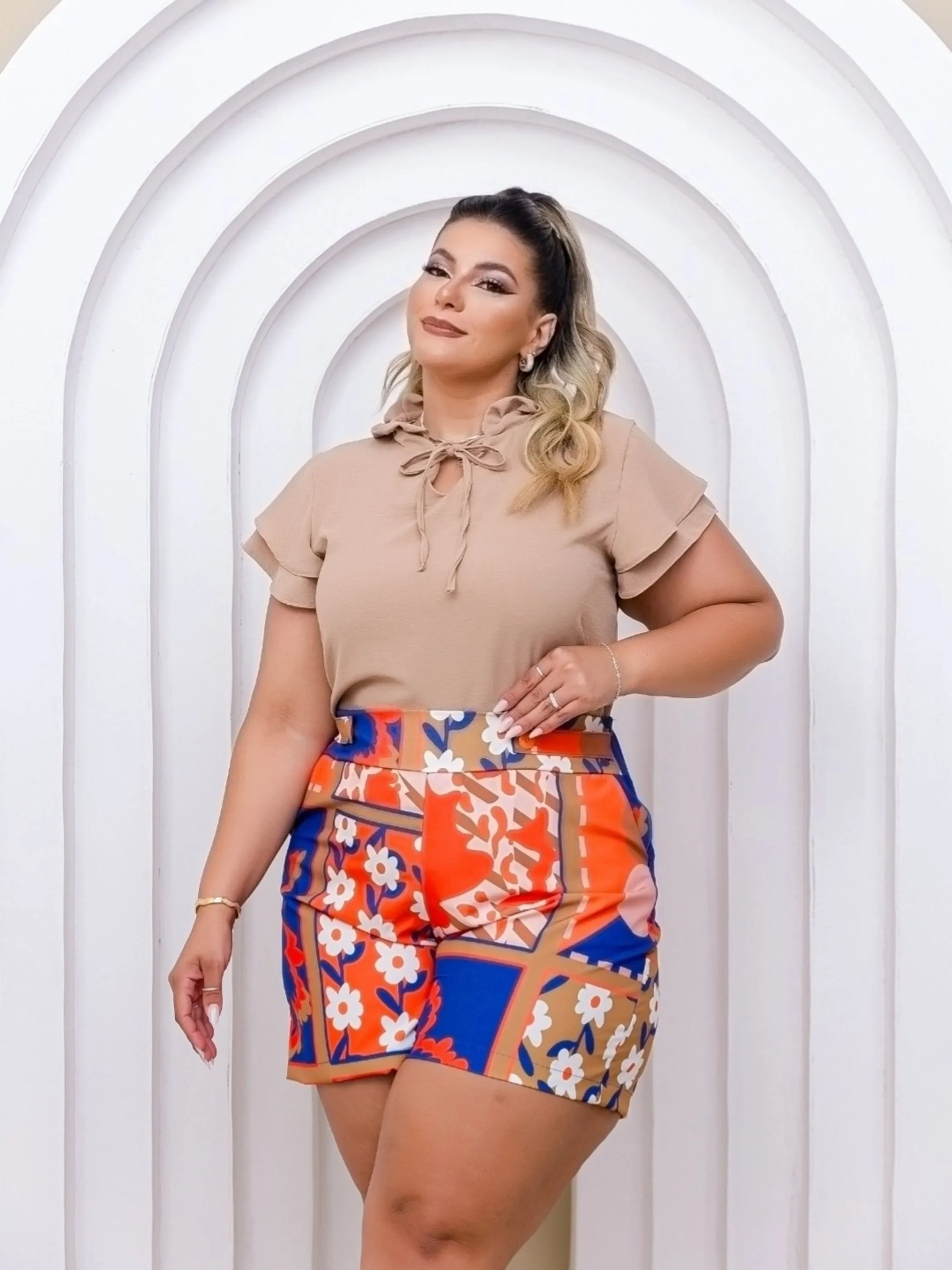 SHORT AVULSO PLUS SIZE