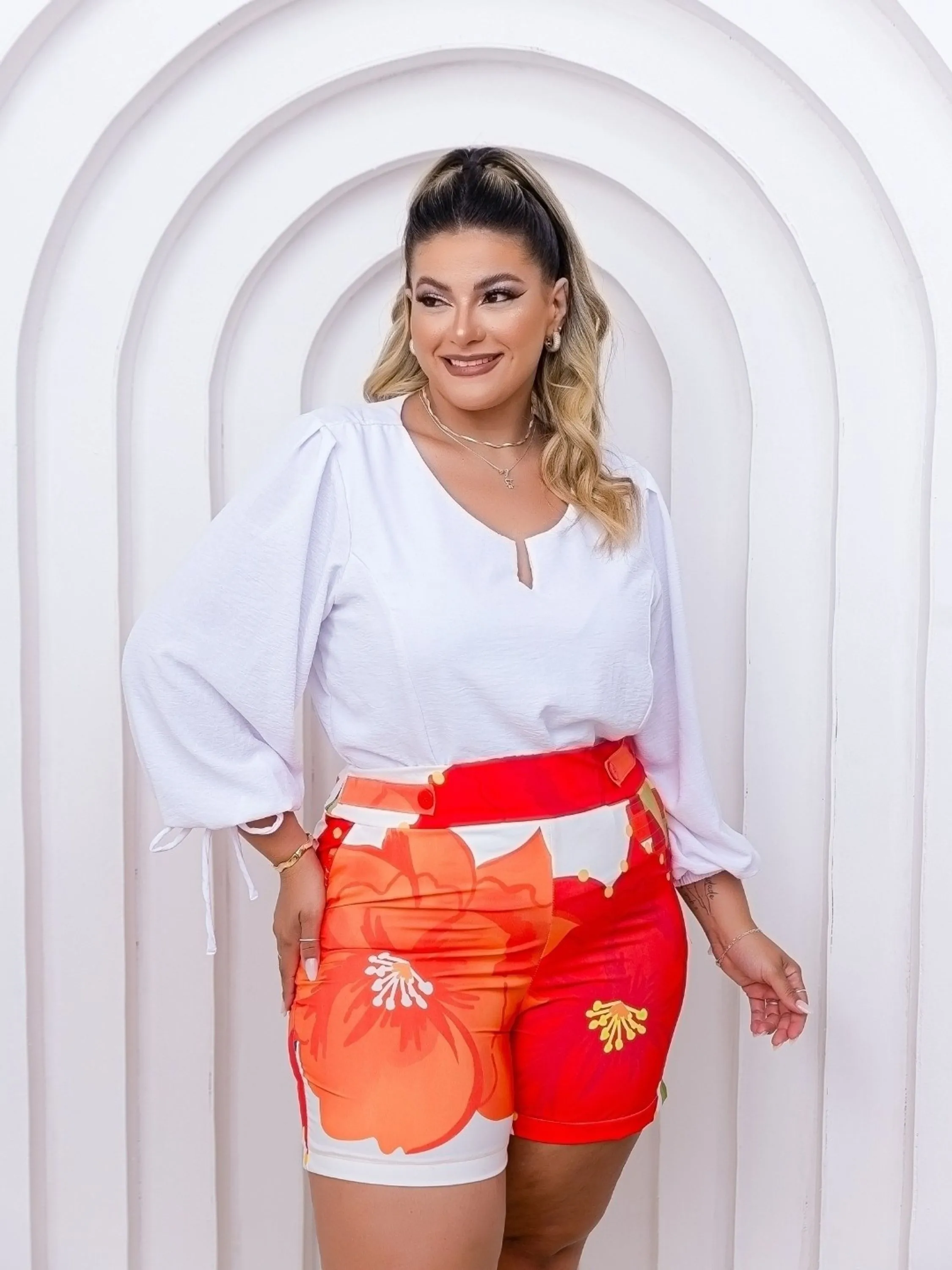 SHORT AVULSO PLUS SIZE