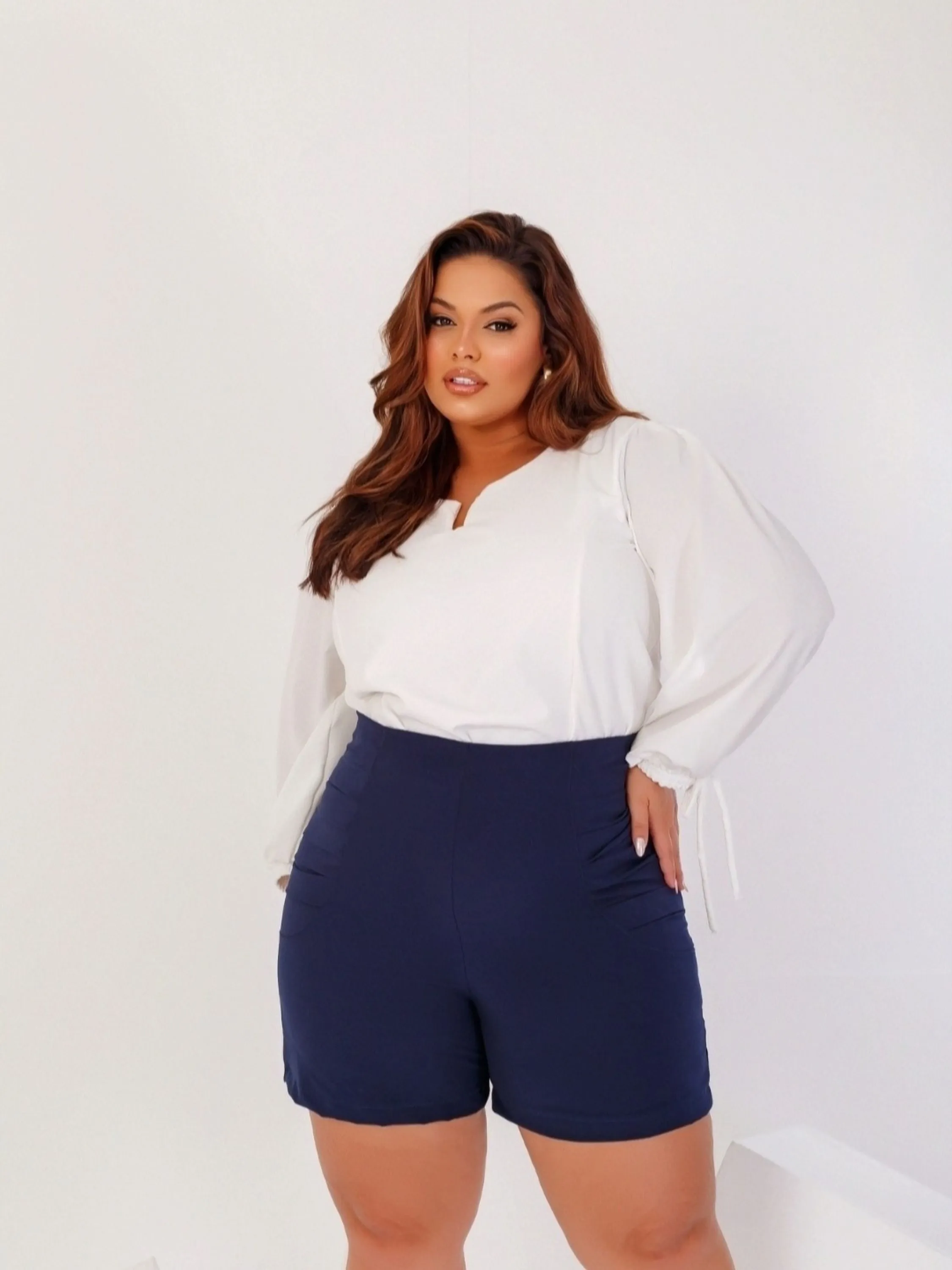 SHORT AVULSO PLUS SIZE