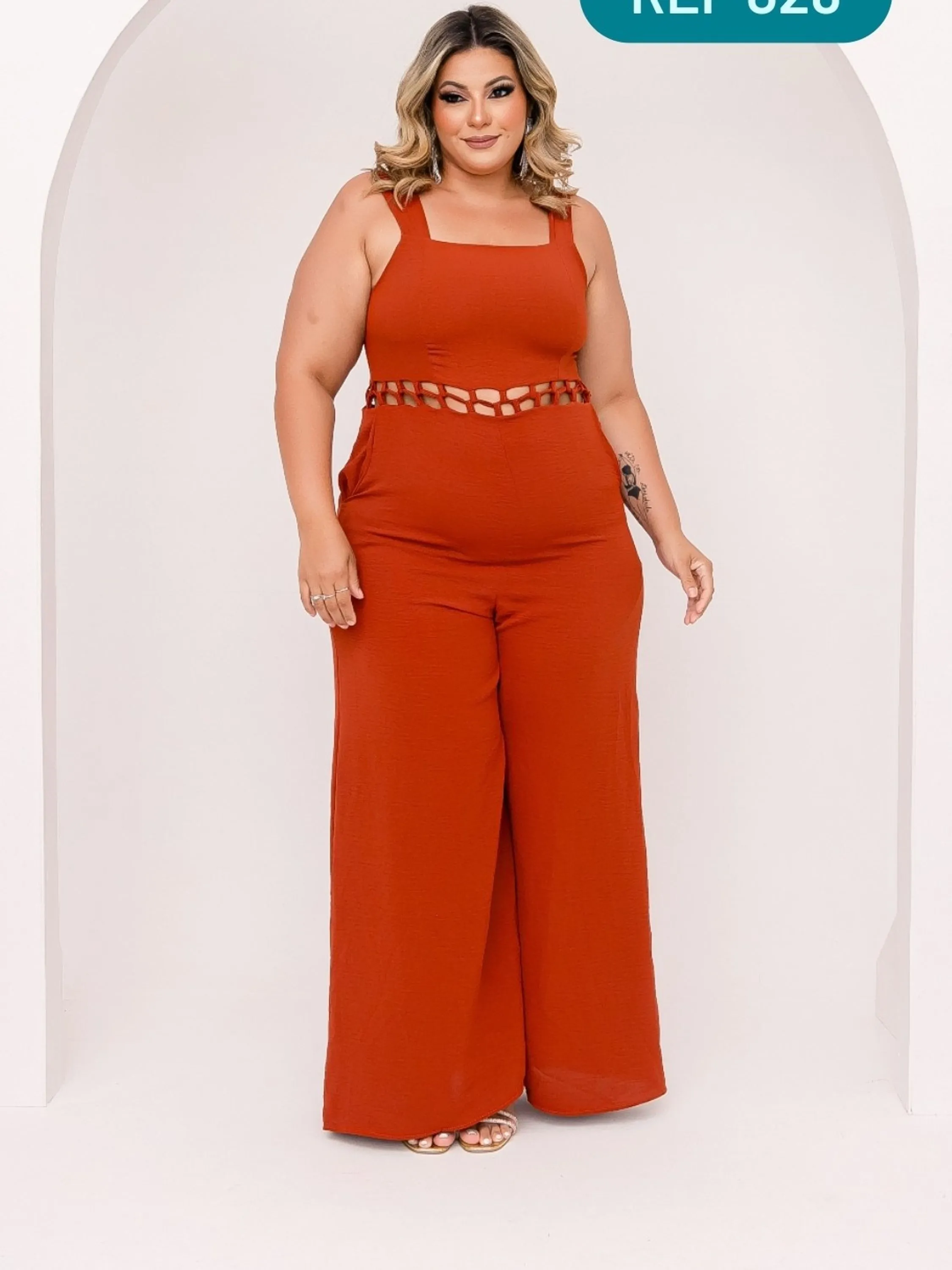 MACACÃO LONGO PLUS SIZE