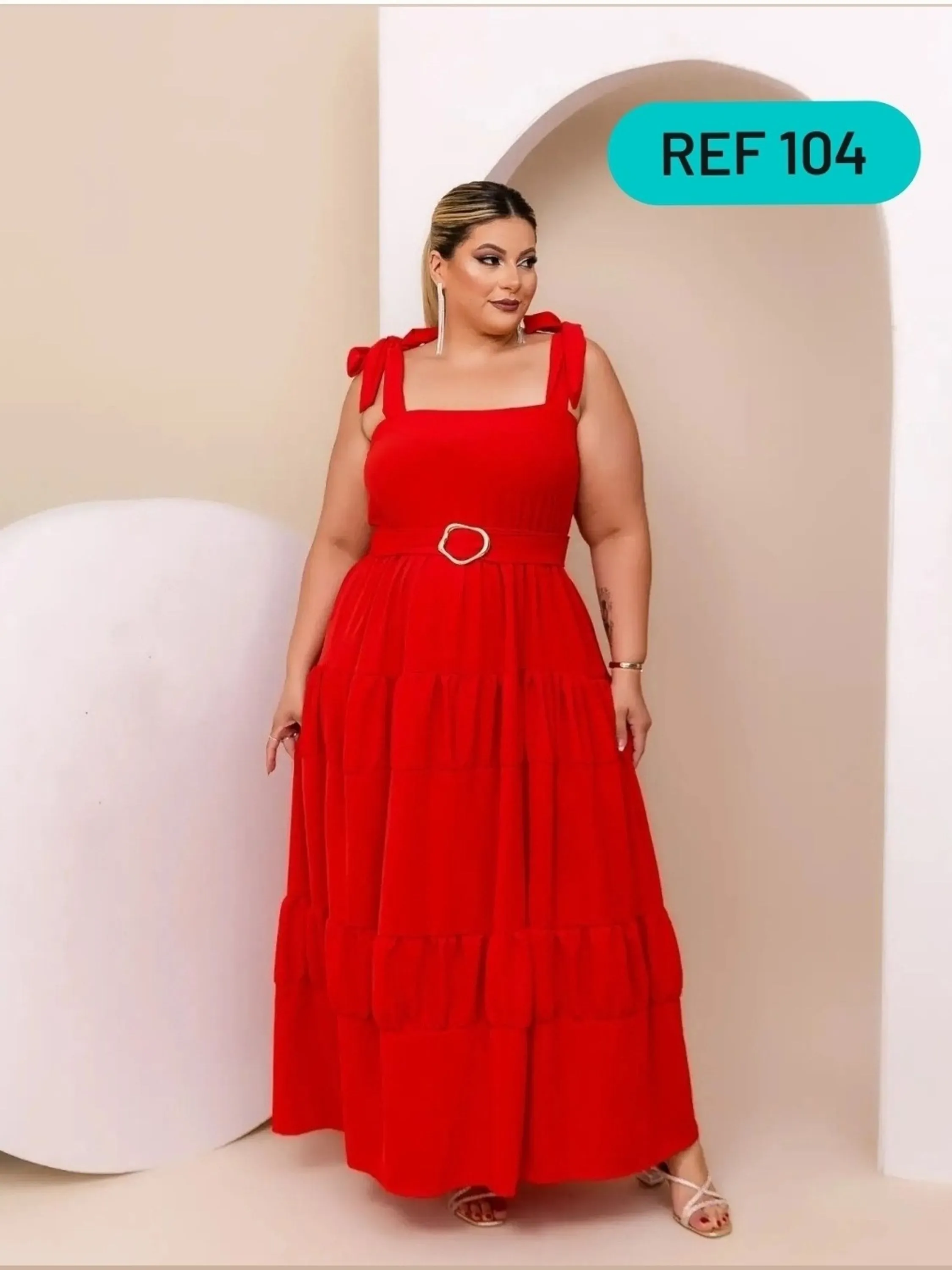 VESTIDO LONGO PLUS SIZE