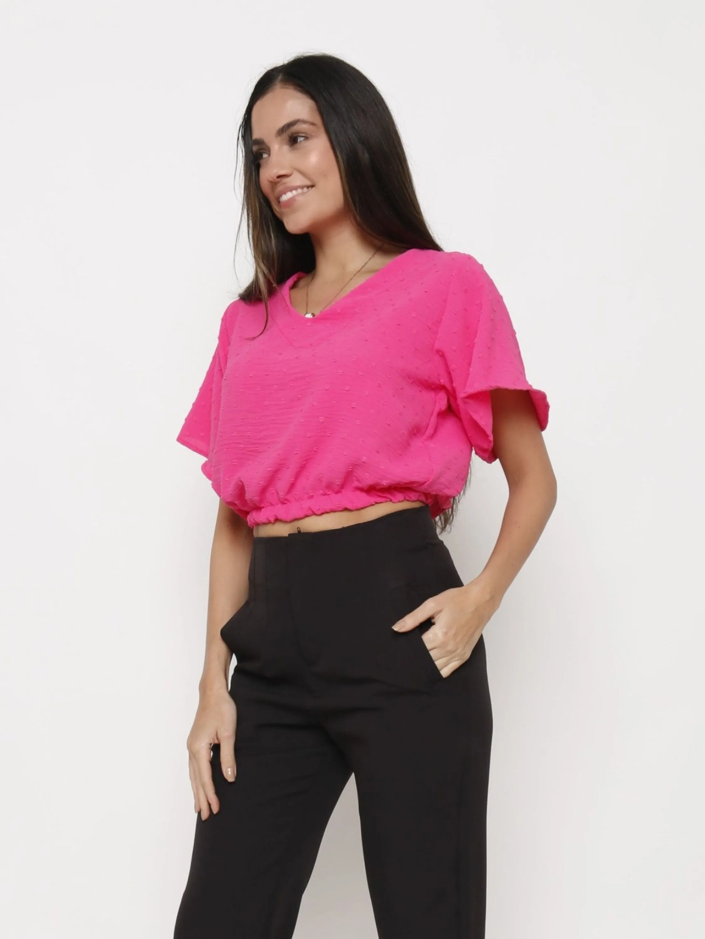 WD001 duna pipoca blusa verão