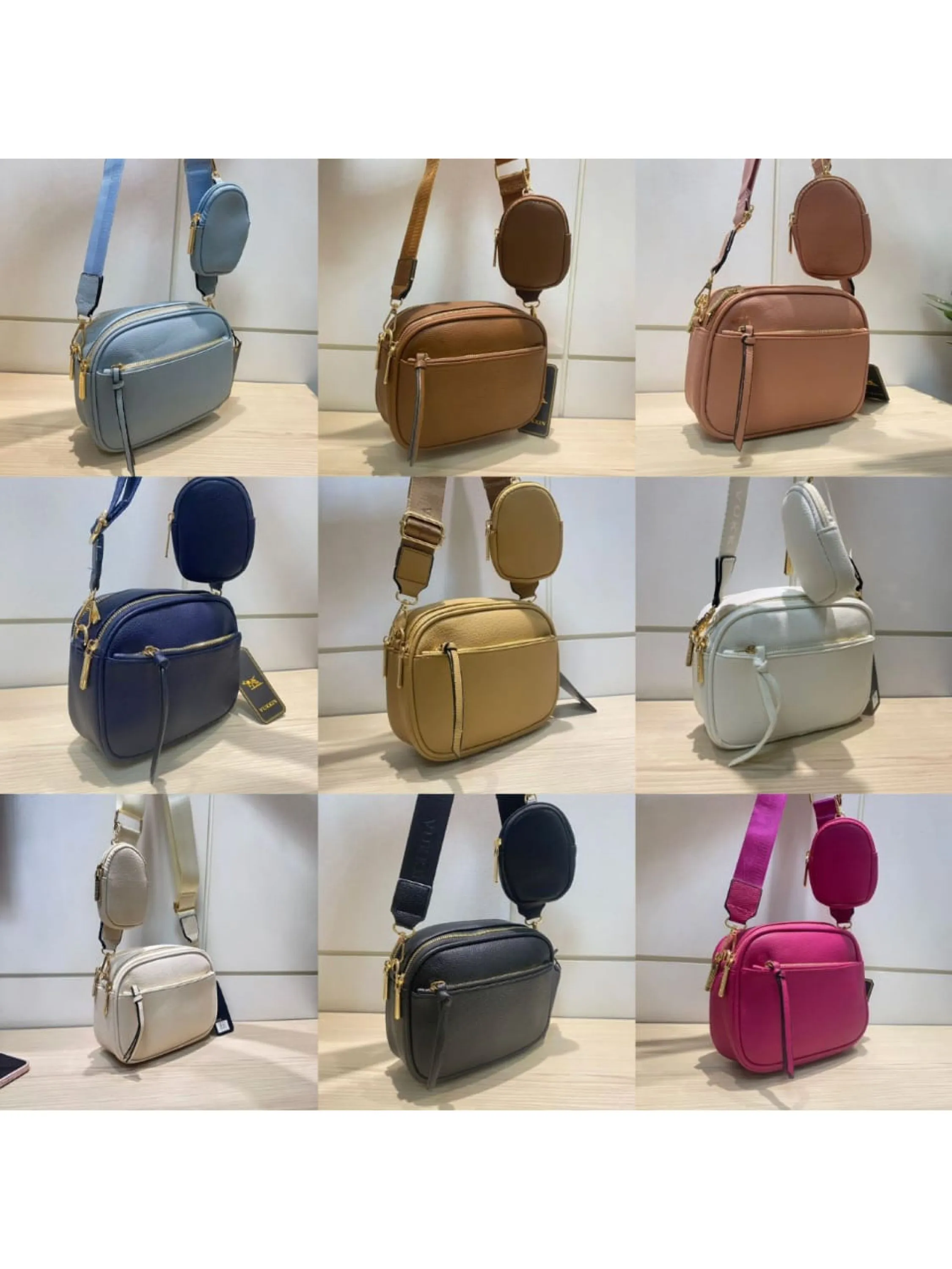 bolsa feminina transversal lancamento  2 repatriação Bolsa da moda com porta moeda