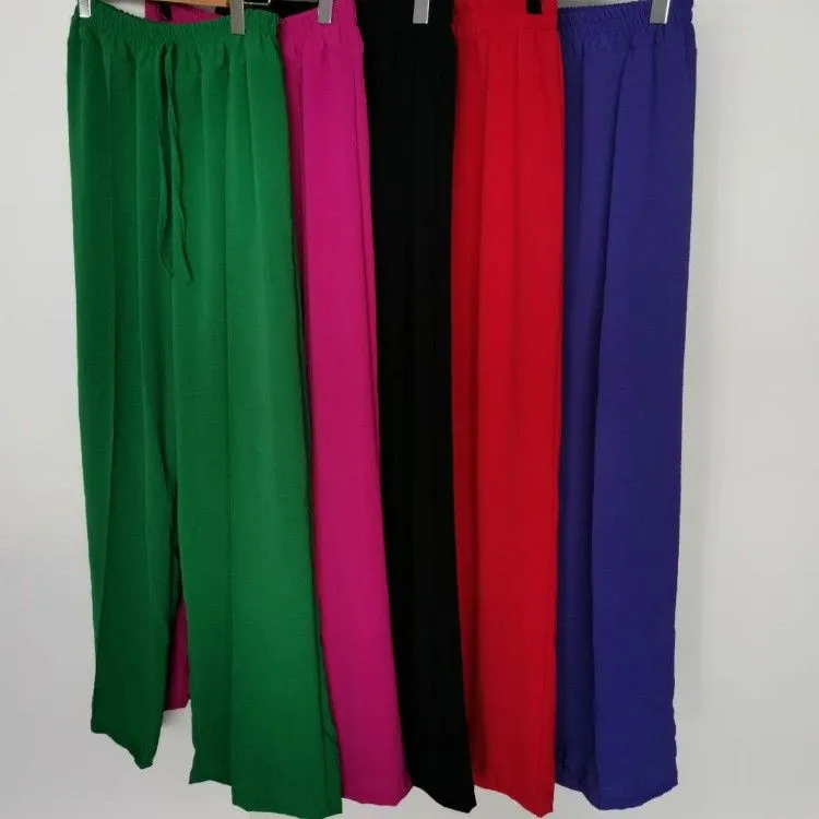 Calça Pantalona Social Duna Flare Chique